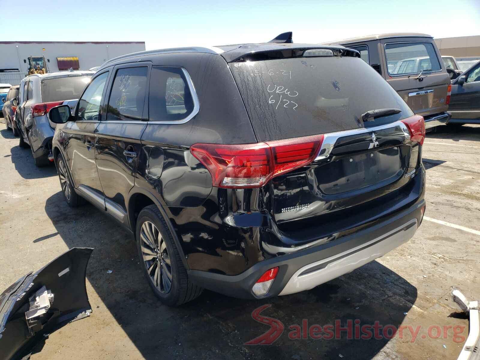 JA4AZ3A38KZ041554 2019 MITSUBISHI OUTLANDER