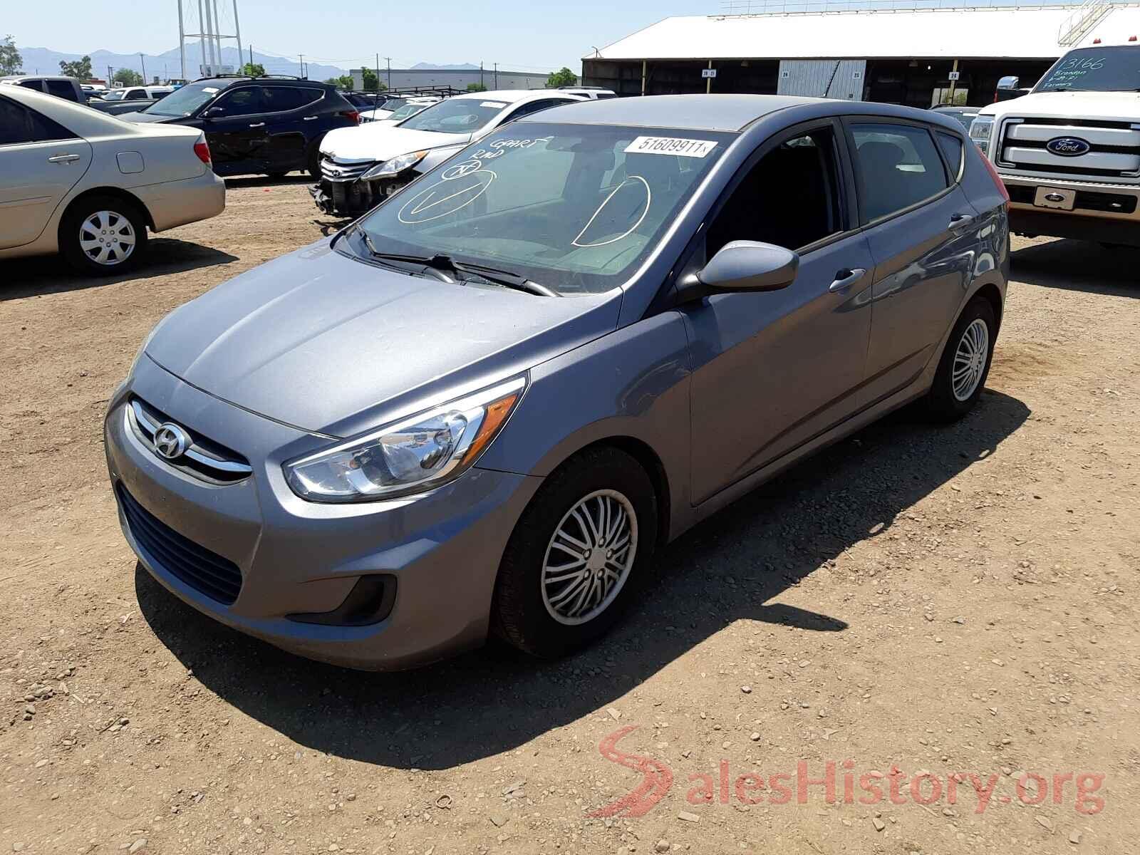 KMHCT5AE1HU346747 2017 HYUNDAI ACCENT