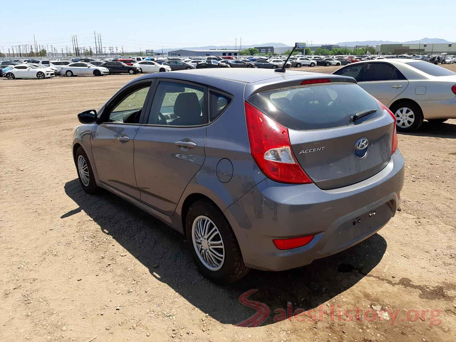 KMHCT5AE1HU346747 2017 HYUNDAI ACCENT