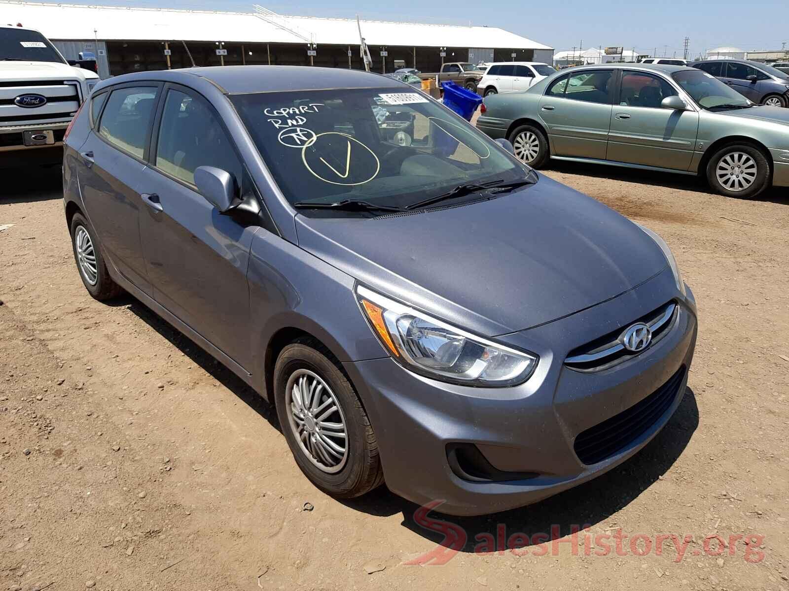 KMHCT5AE1HU346747 2017 HYUNDAI ACCENT