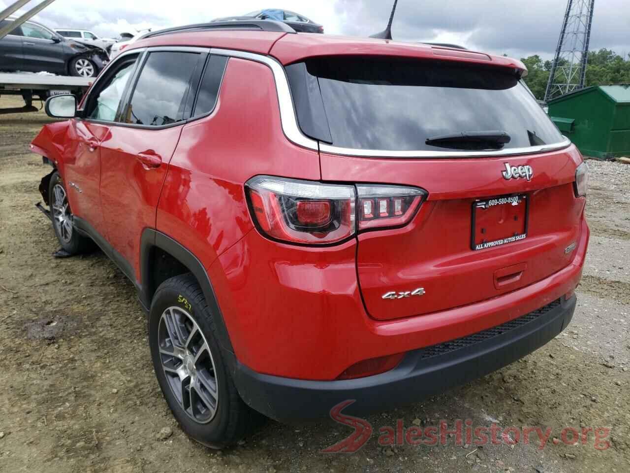 3C4NJDBB5JT483658 2018 JEEP COMPASS