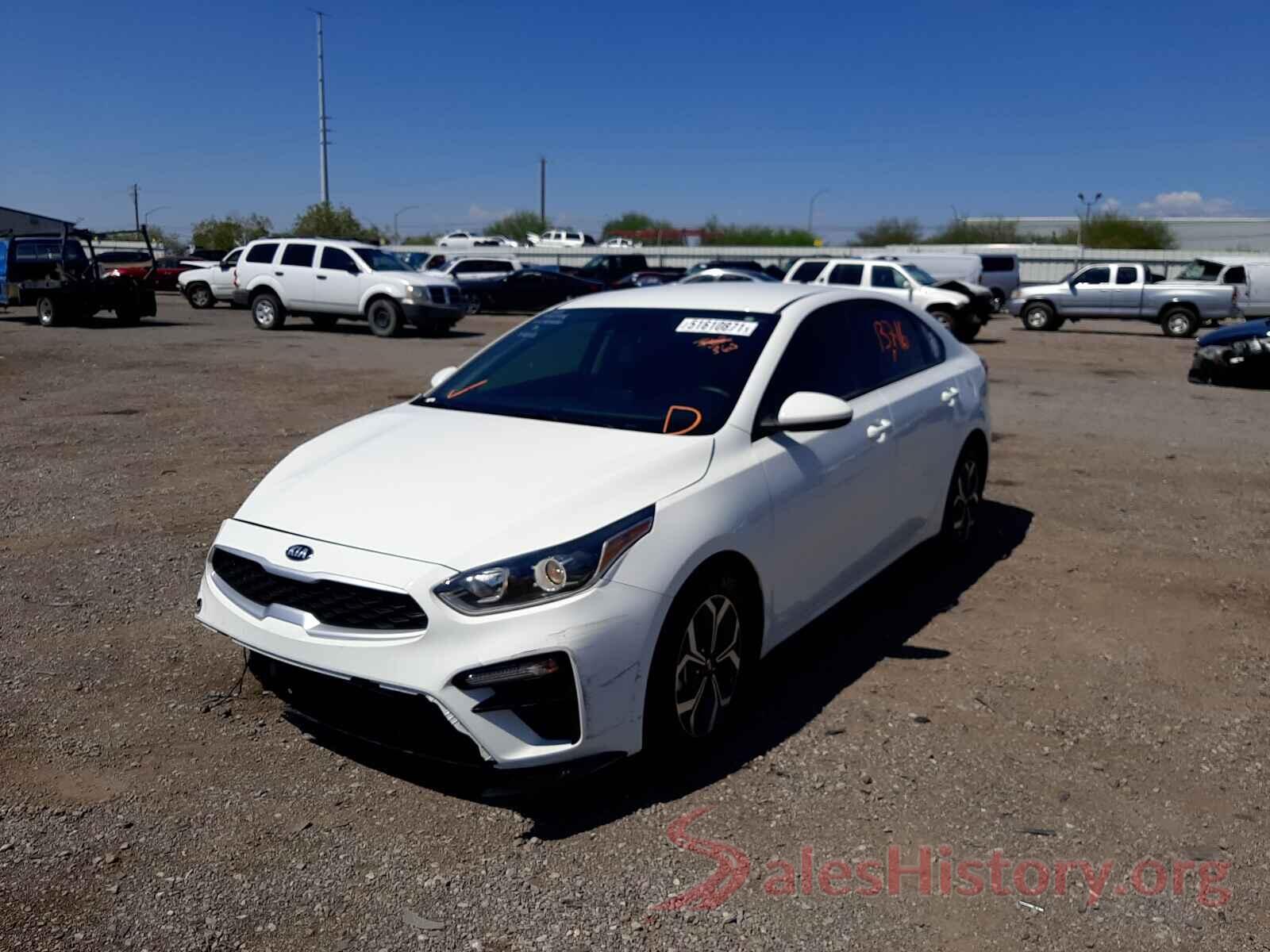 3KPF24AD0LE189130 2020 KIA FORTE