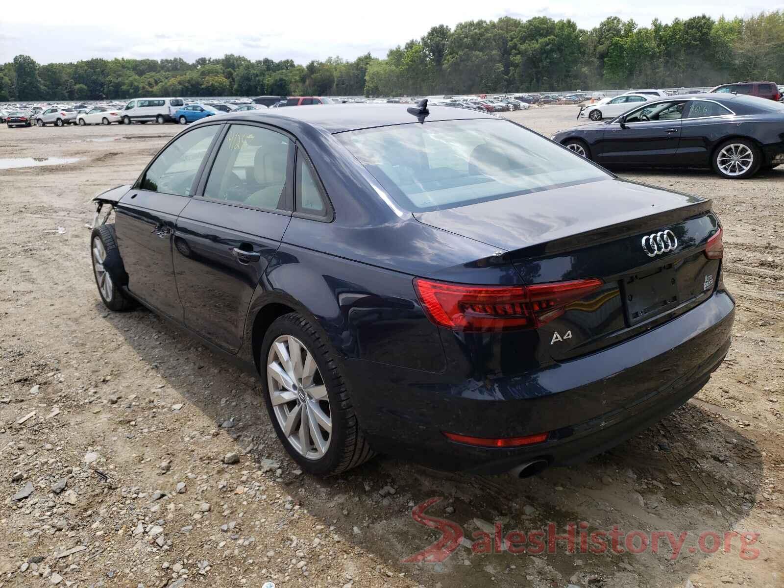 WAUGNAF49HN038337 2017 AUDI A4