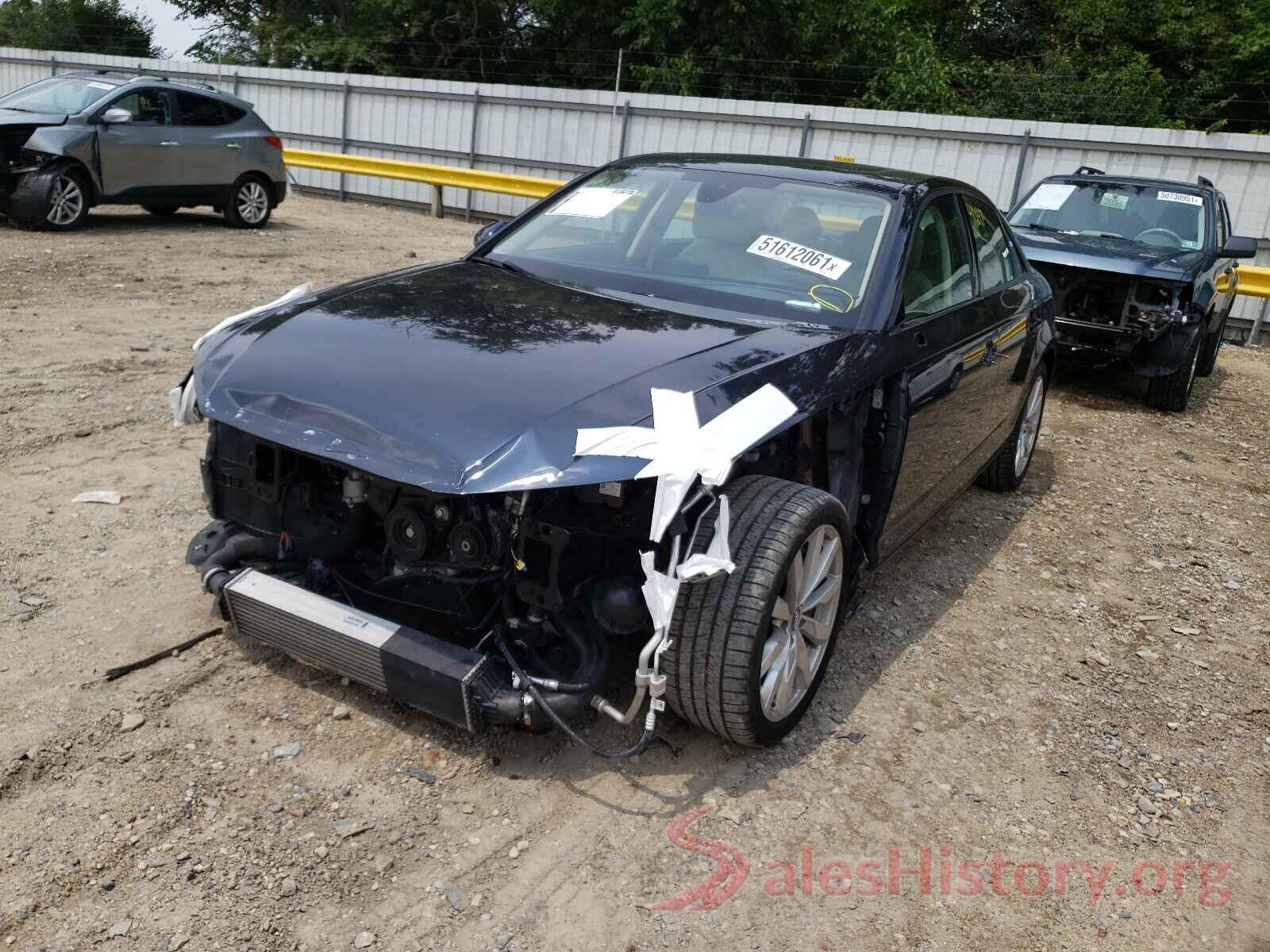 WAUGNAF49HN038337 2017 AUDI A4