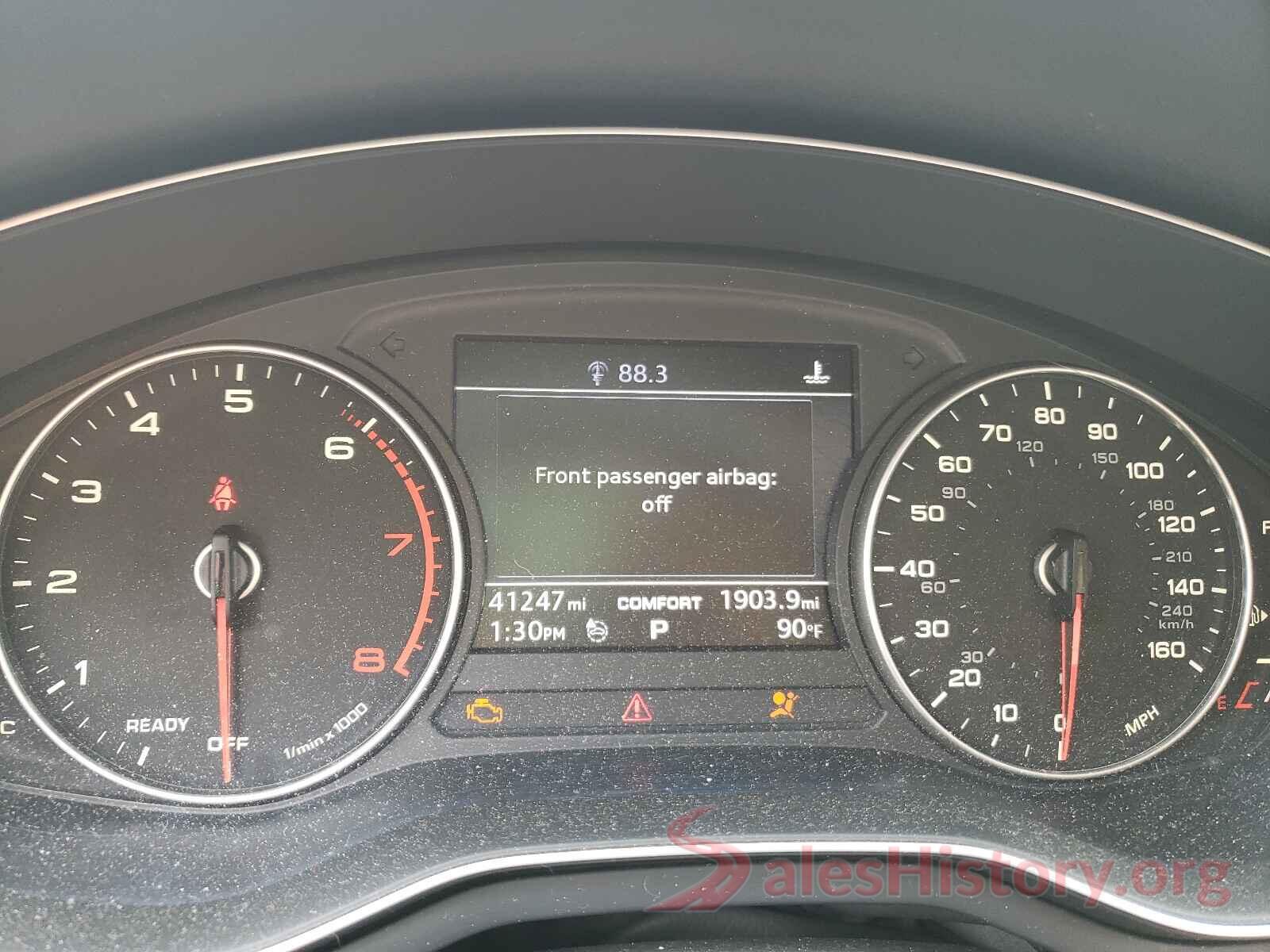 WAUGNAF49HN038337 2017 AUDI A4