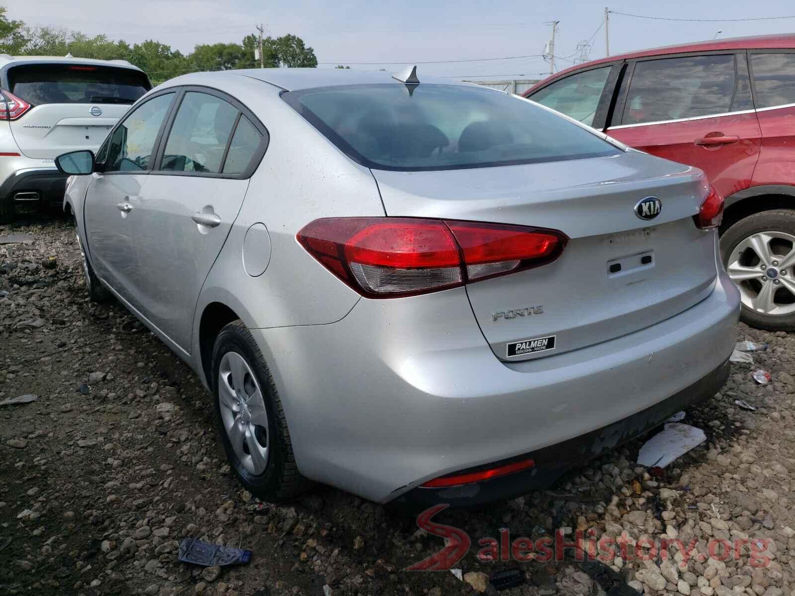 3KPFK4A73HE064334 2017 KIA FORTE