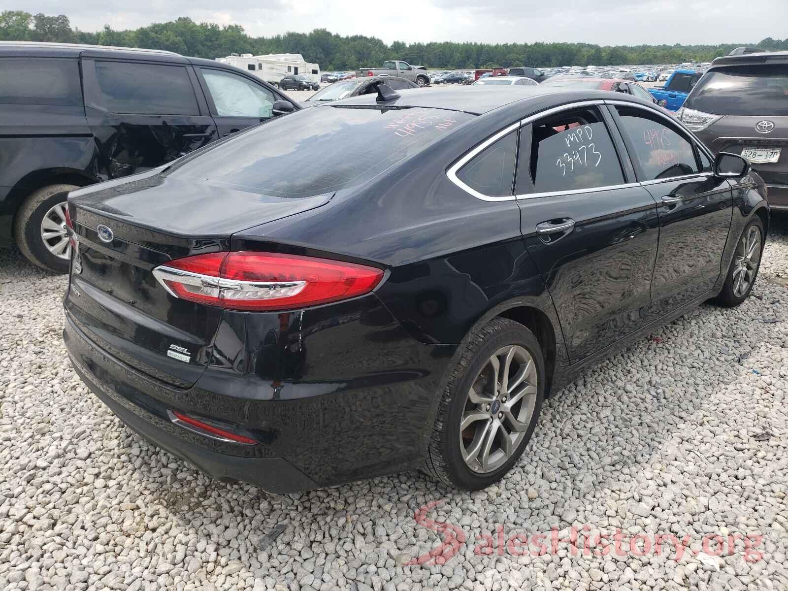 3FA6P0CD6KR233880 2019 FORD FUSION