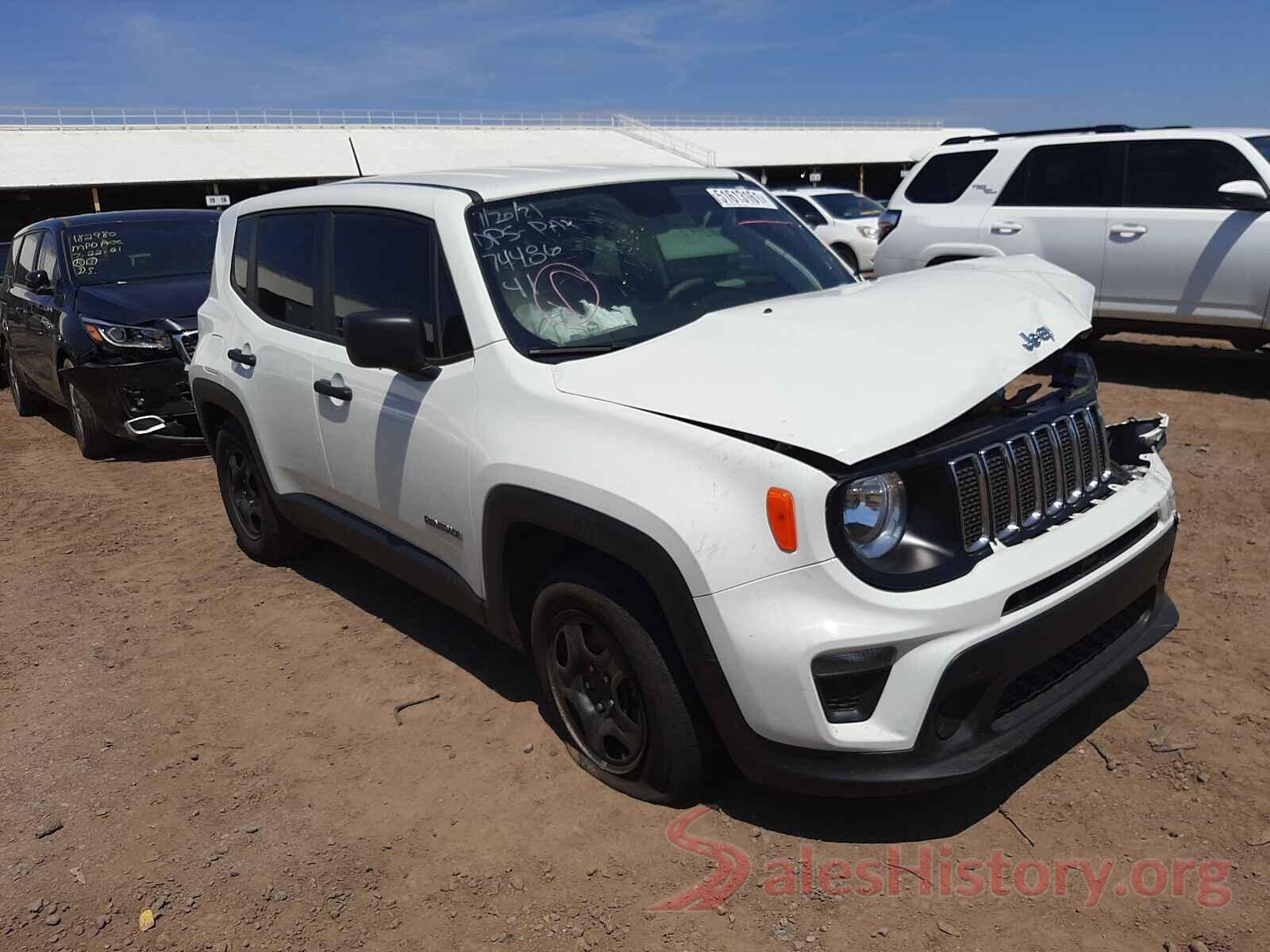 ZACNJAAB0LPL13165 2020 JEEP RENEGADE