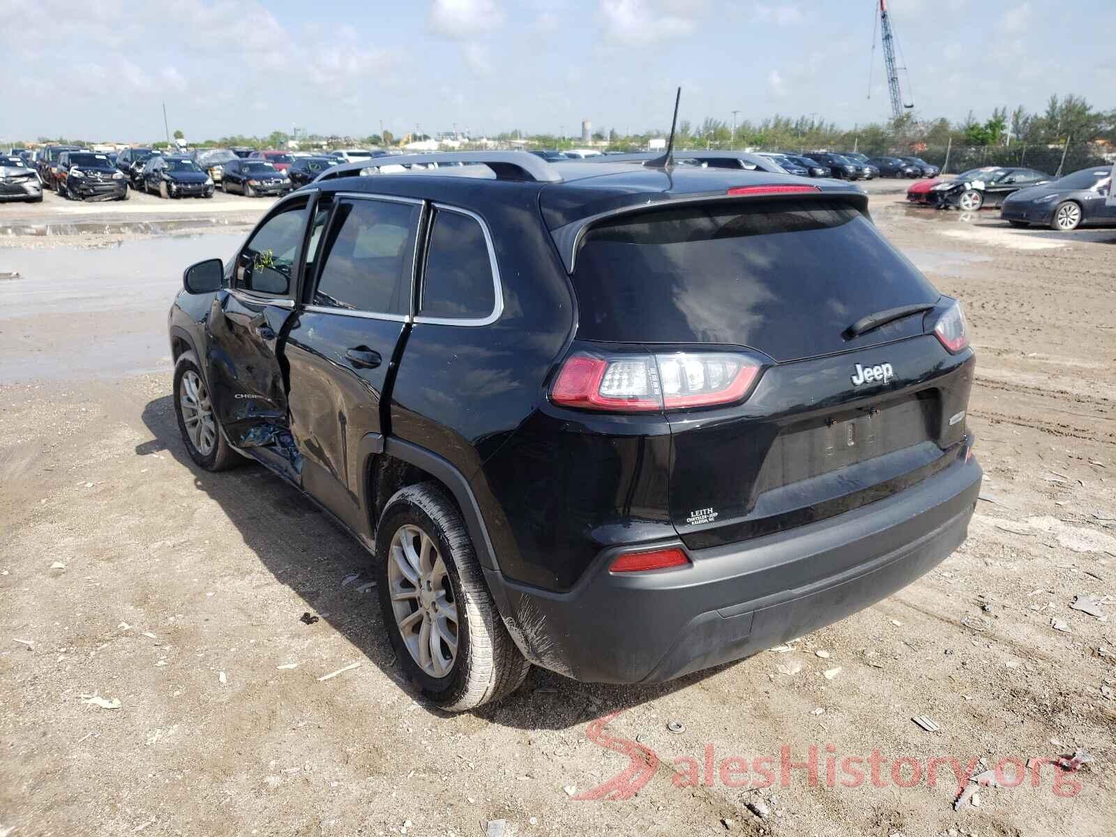 1C4PJLCB4KD221316 2019 JEEP CHEROKEE