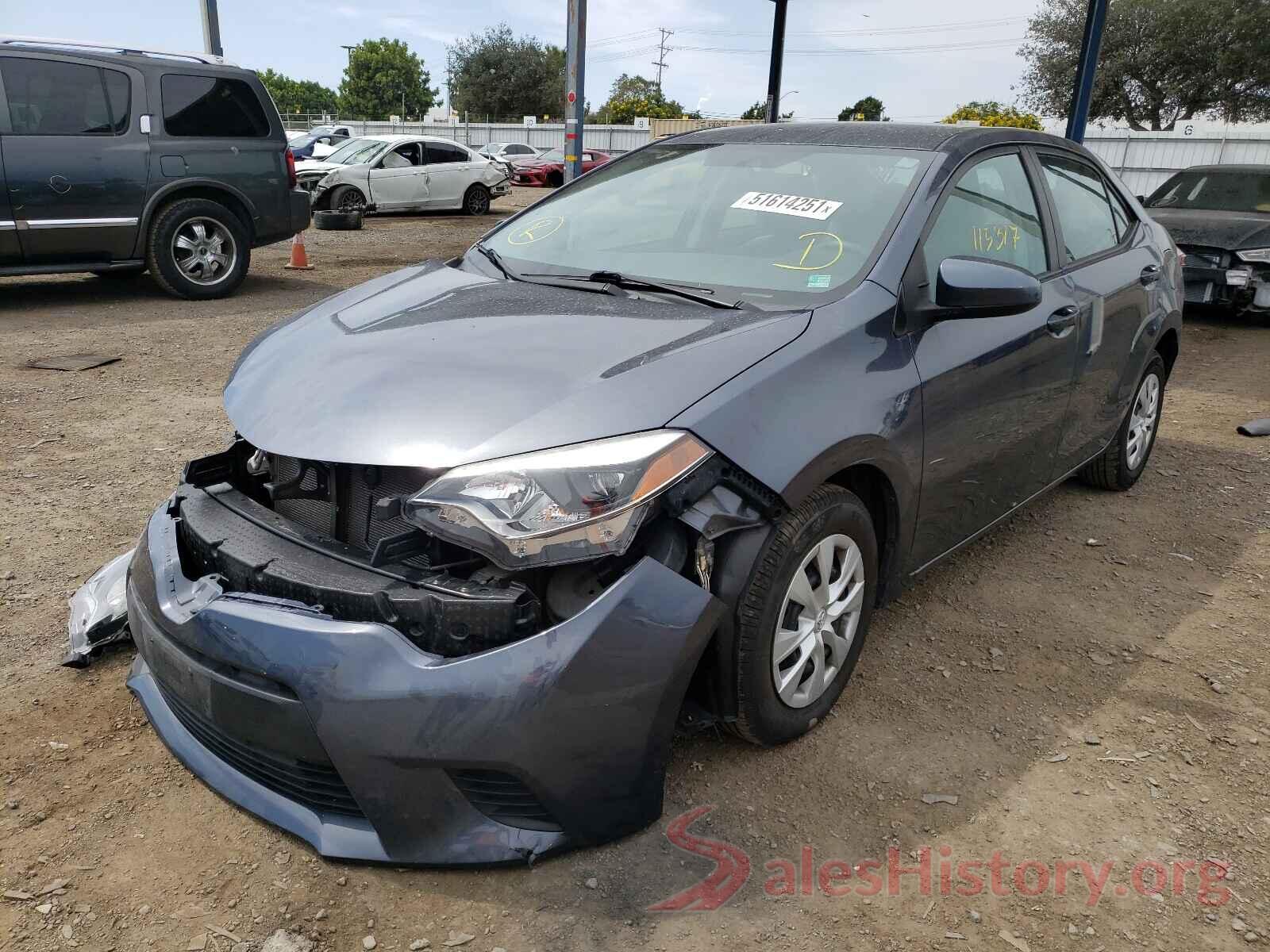 5YFBURHE7GP489868 2016 TOYOTA COROLLA