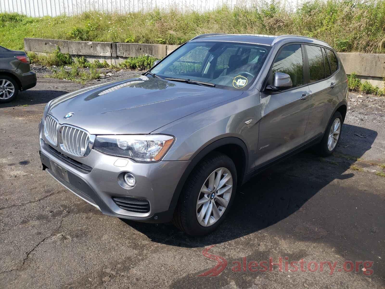 5UXWX9C34H0T22618 2017 BMW X3