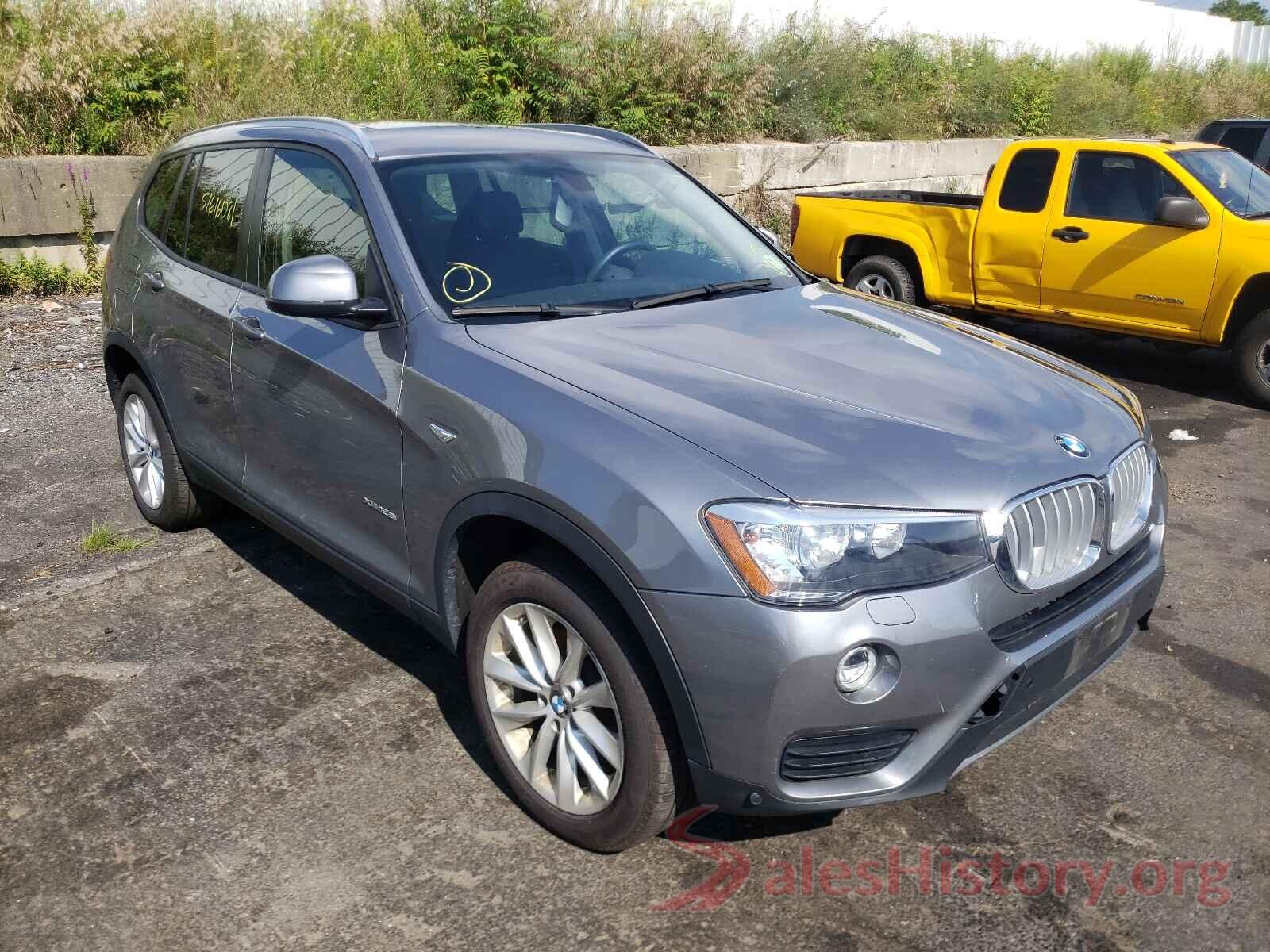 5UXWX9C34H0T22618 2017 BMW X3