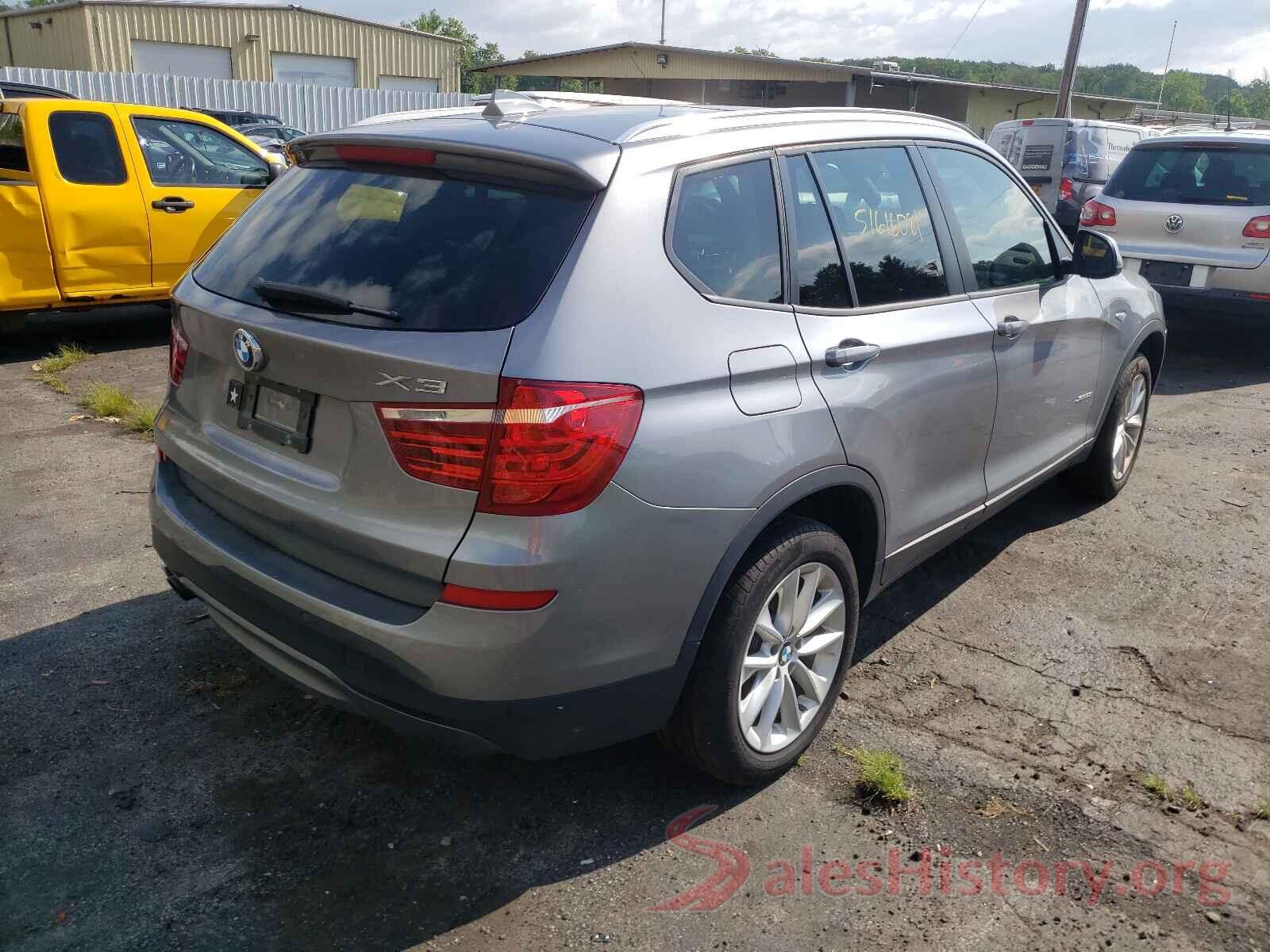 5UXWX9C34H0T22618 2017 BMW X3