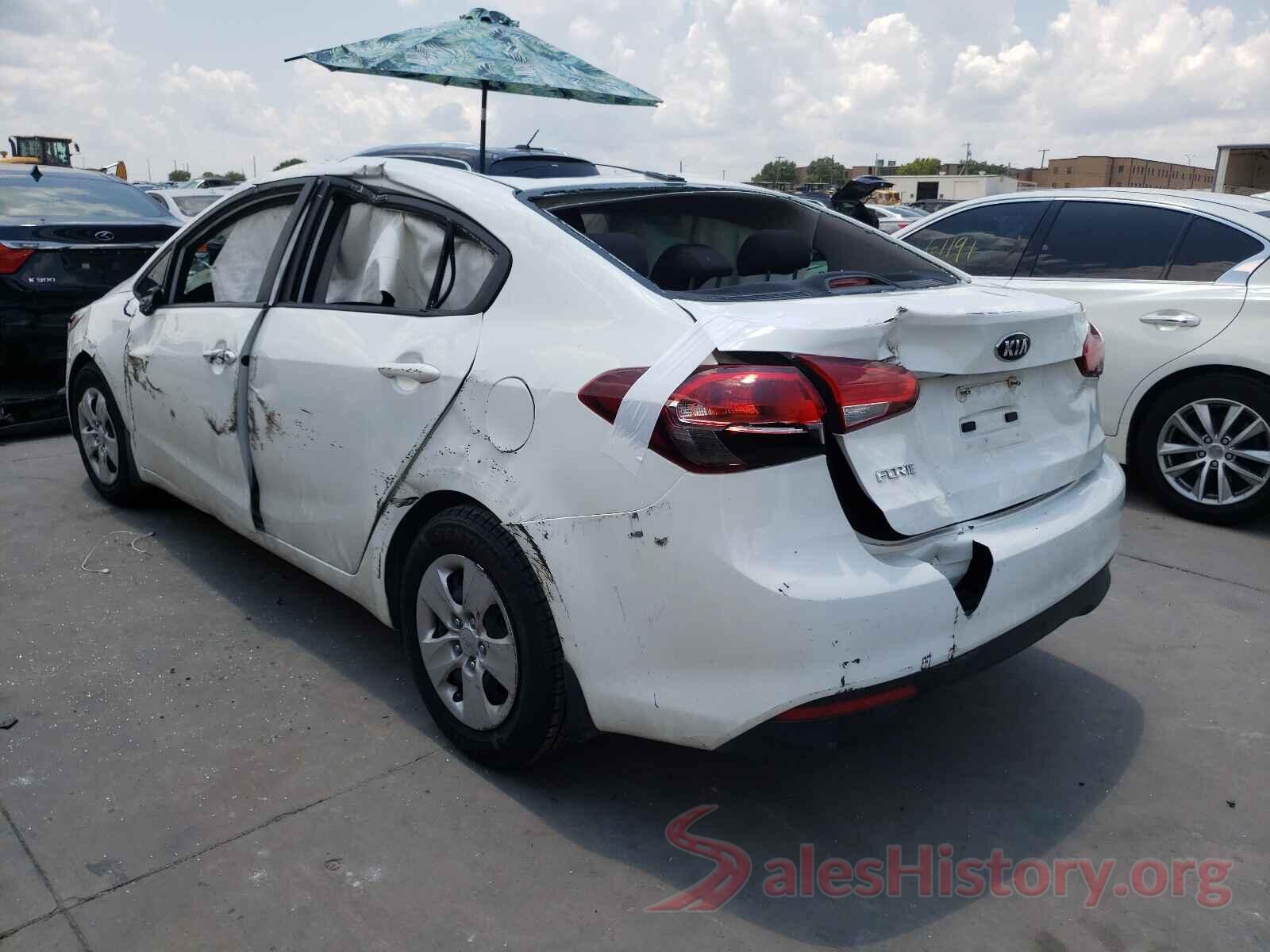 3KPFK4A73HE130459 2017 KIA FORTE