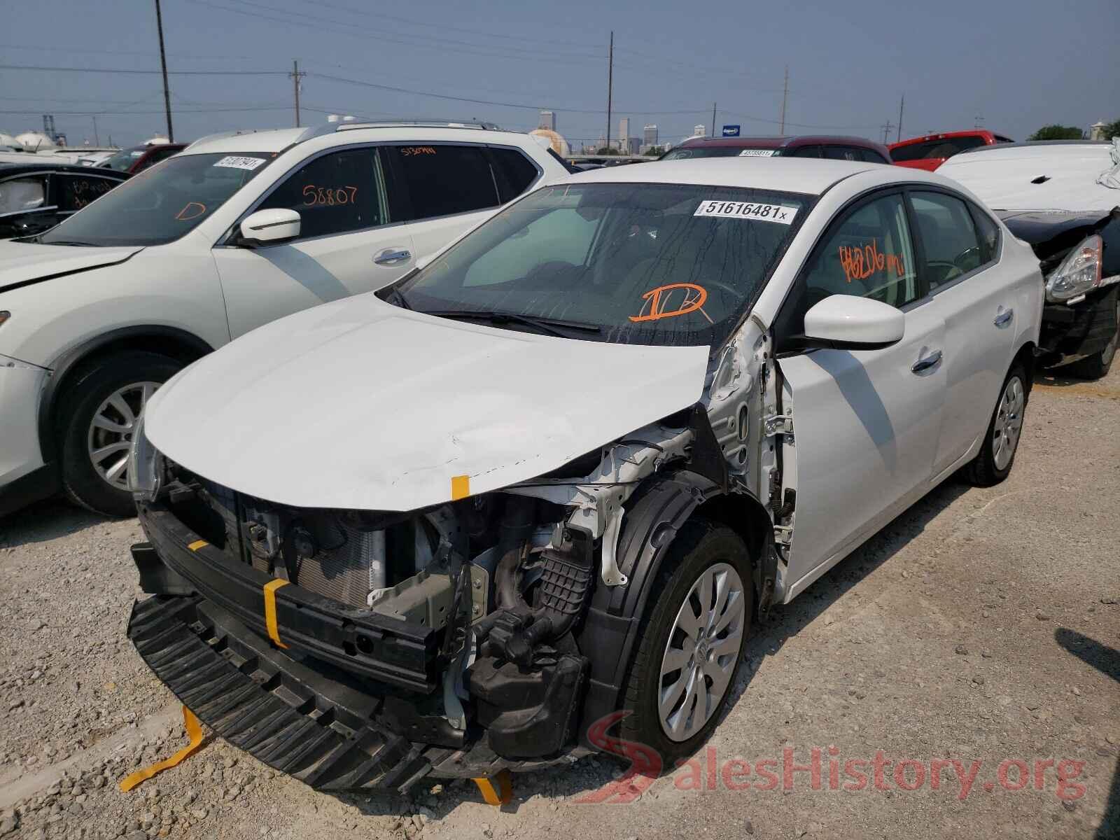 3N1AB7AP5GY334871 2016 NISSAN SENTRA