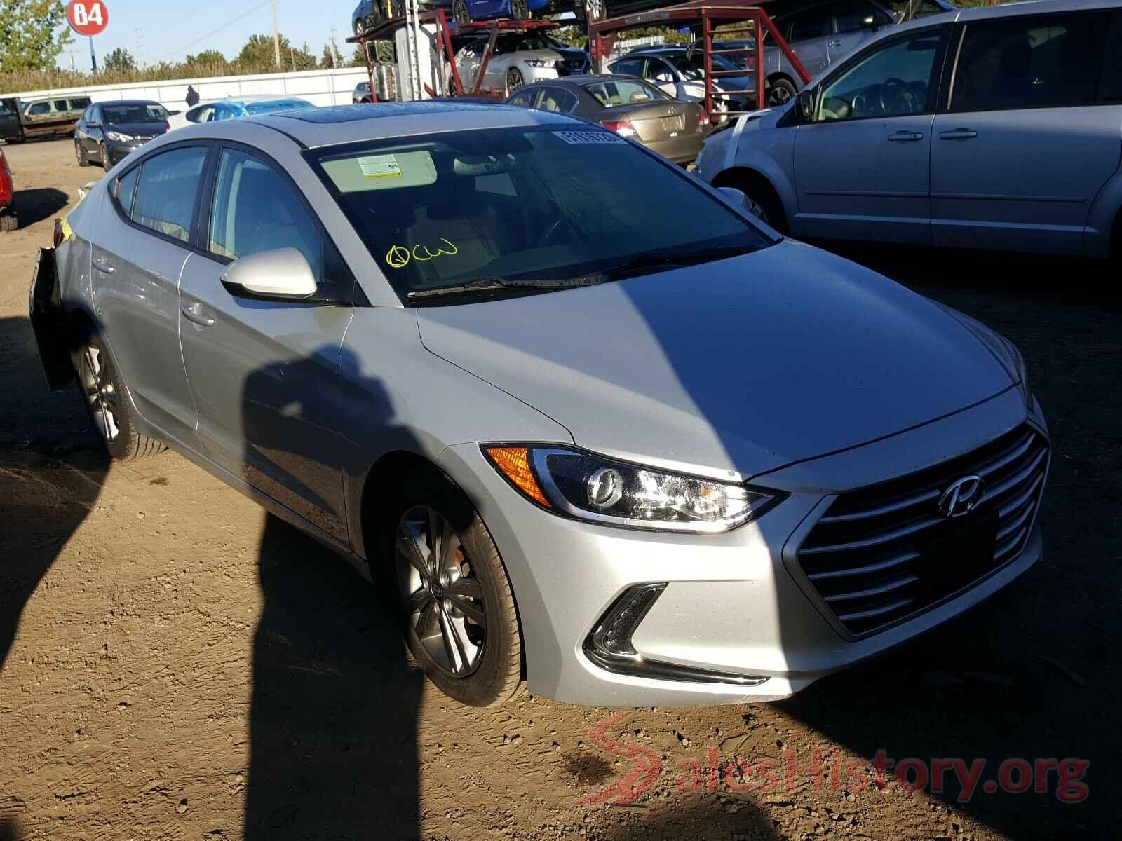 5NPD84LFXHH167451 2017 HYUNDAI ELANTRA