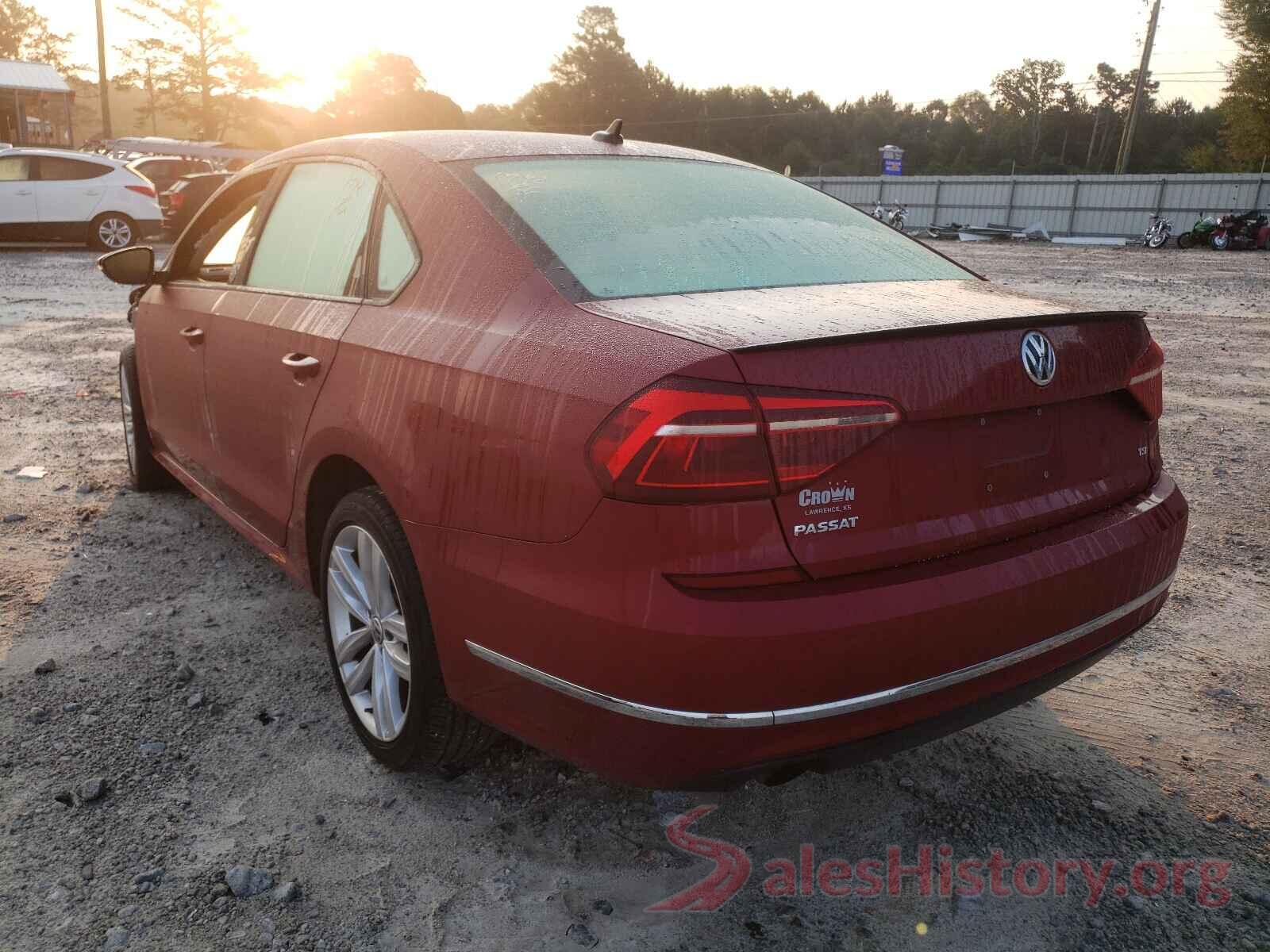 1VWLA7A32KC003265 2019 VOLKSWAGEN PASSAT