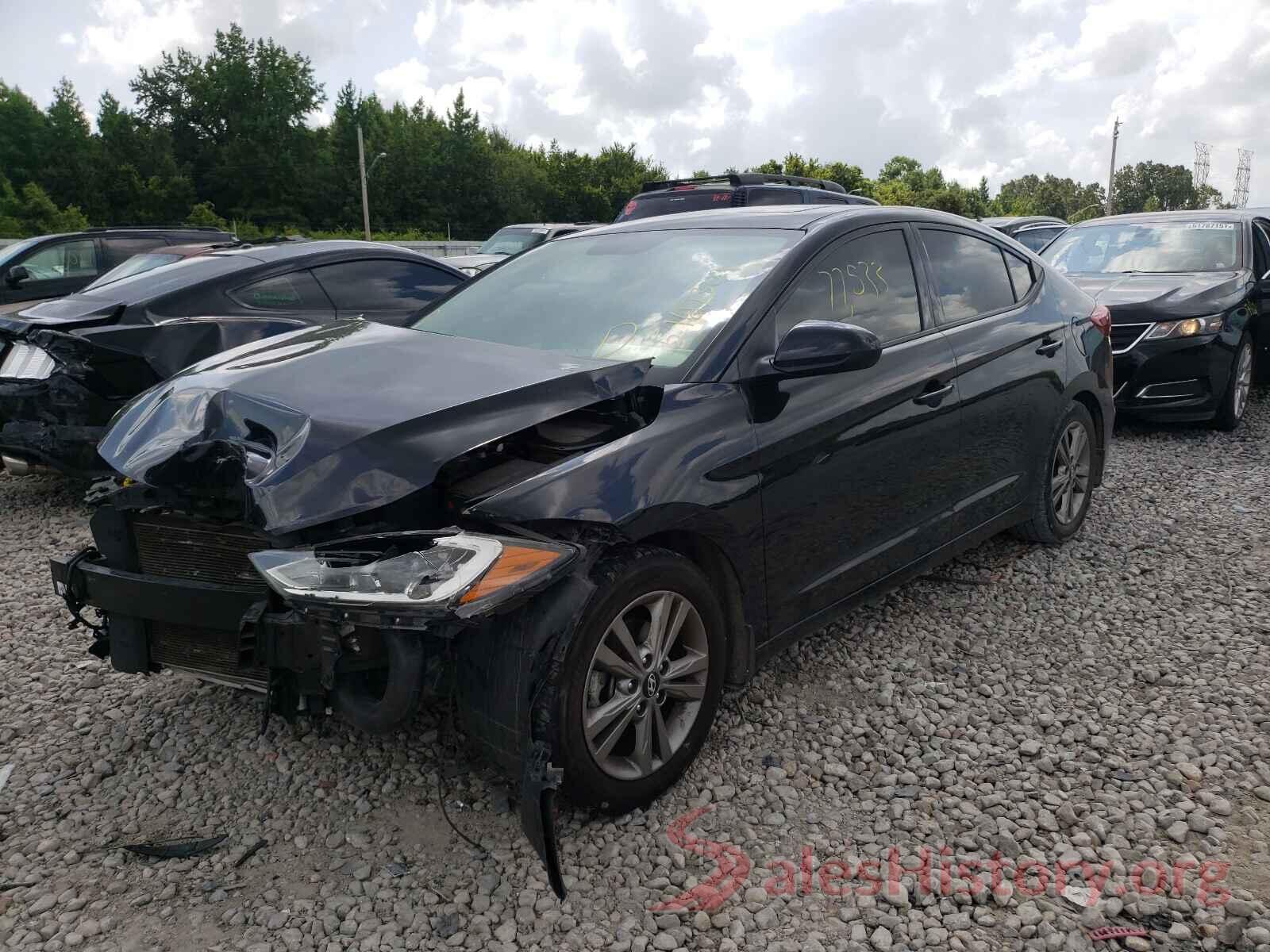 5NPD84LF7JH320776 2018 HYUNDAI ELANTRA