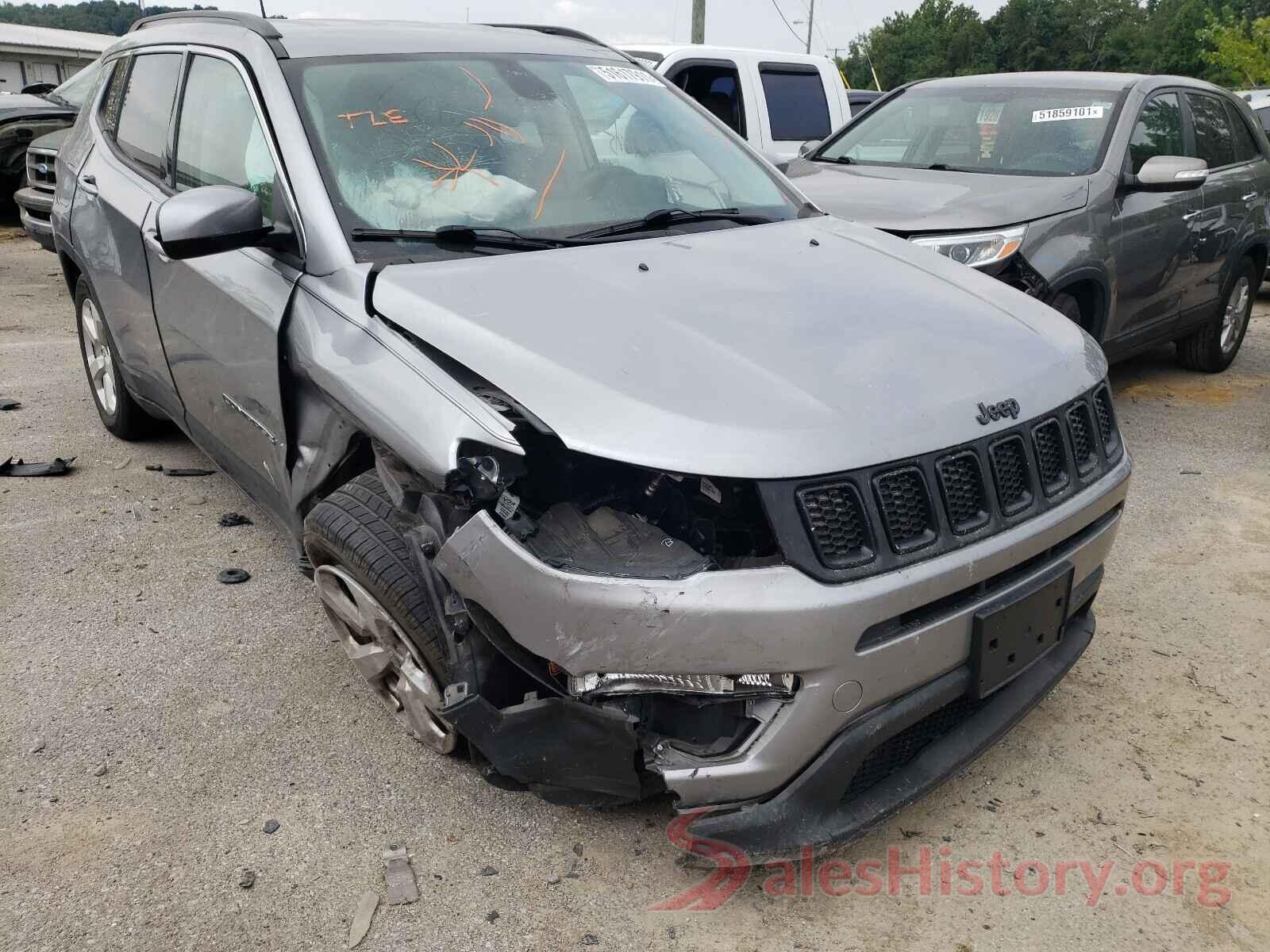 3C4NJDBB0JT162210 2018 JEEP COMPASS