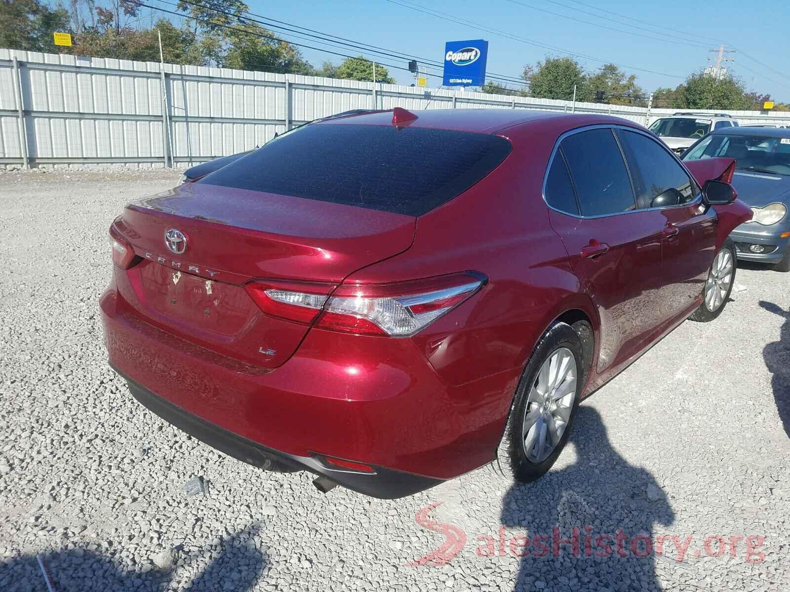 4T1B11HK2KU731943 2019 TOYOTA CAMRY