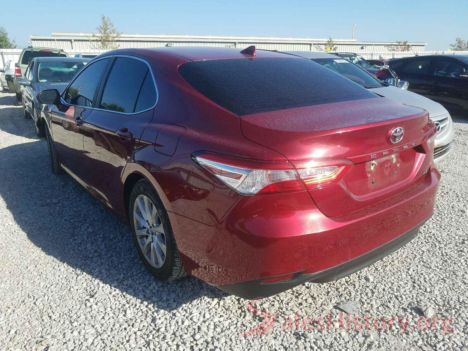 4T1B11HK2KU731943 2019 TOYOTA CAMRY