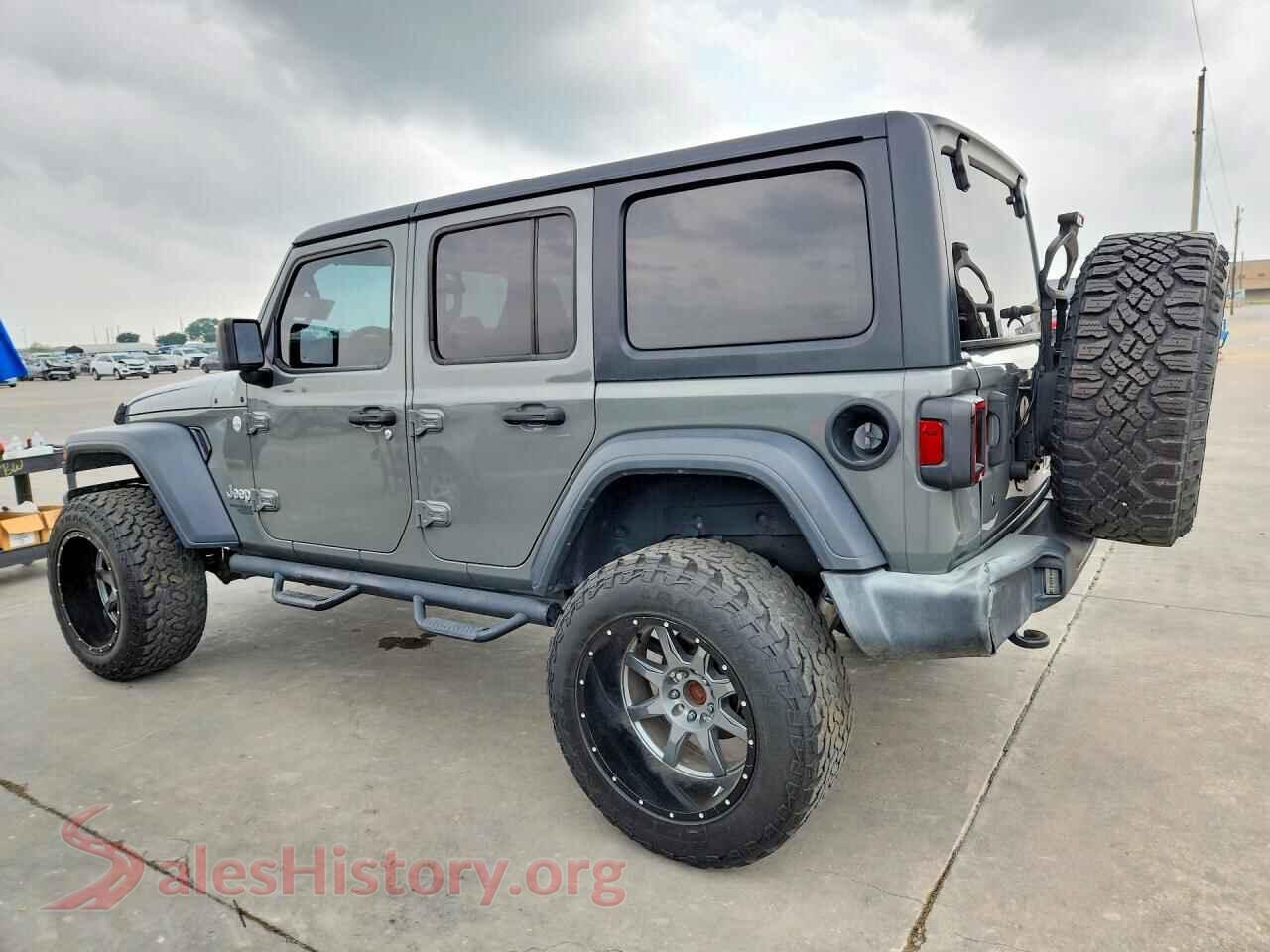 2019 JEEP WRANGLER VIN 1C4HJXDG9KW544707, front view