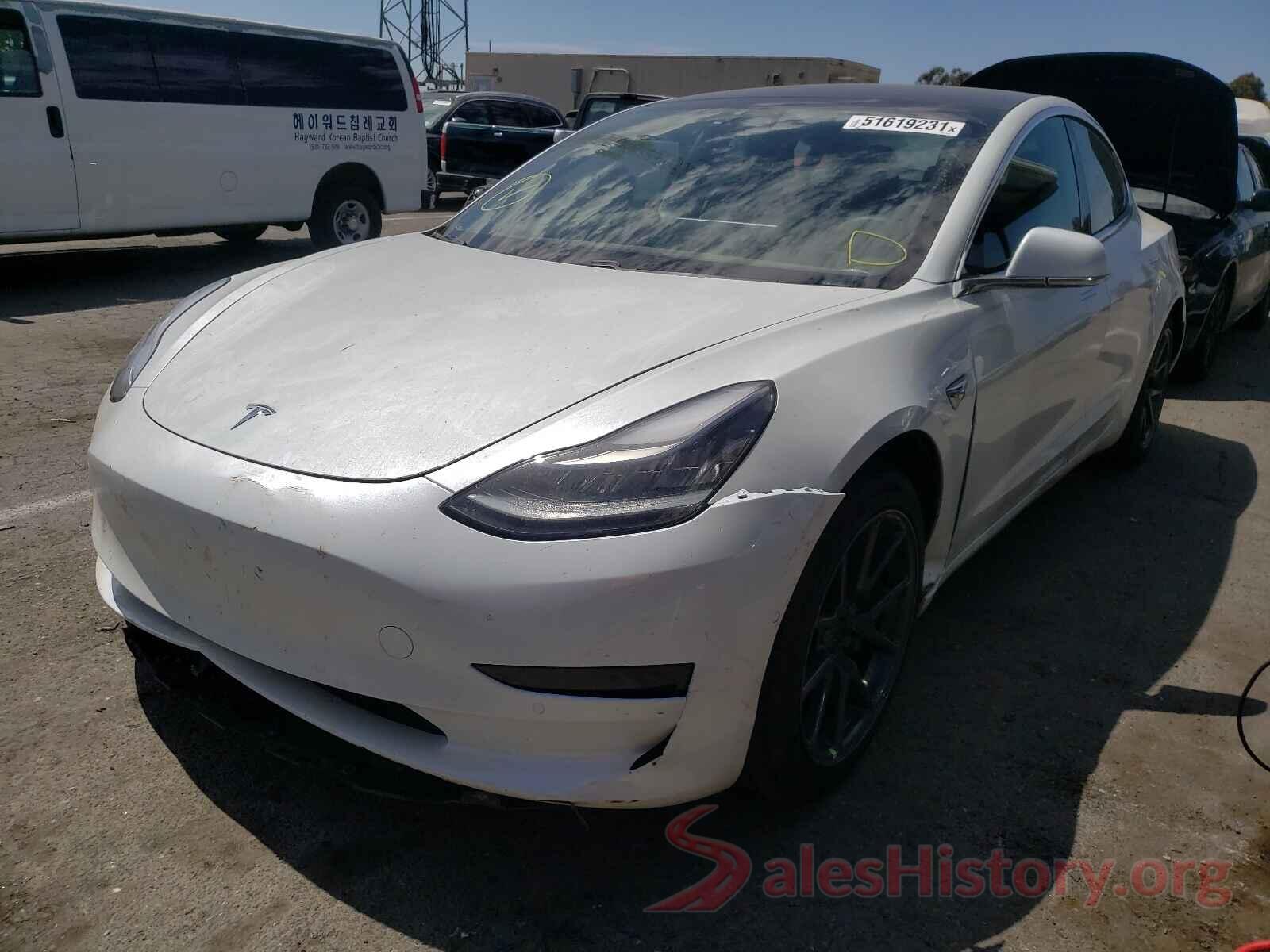 5YJ3E1EA5LF745192 2020 TESLA MODEL 3