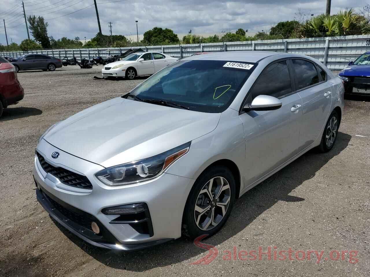 3KPF24AD9LE168633 2020 KIA FORTE