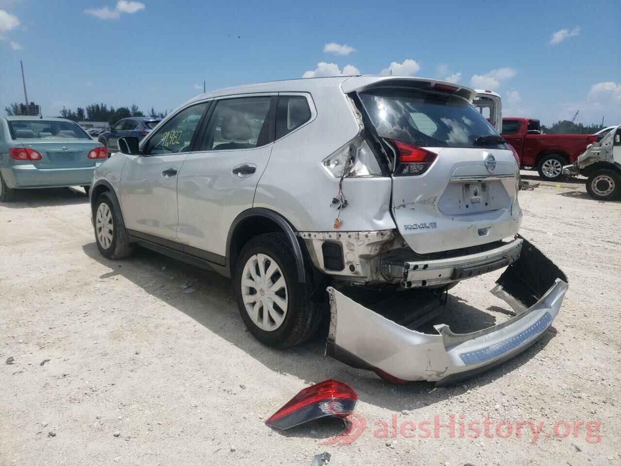 KNMAT2MVXHP503437 2017 NISSAN ROGUE