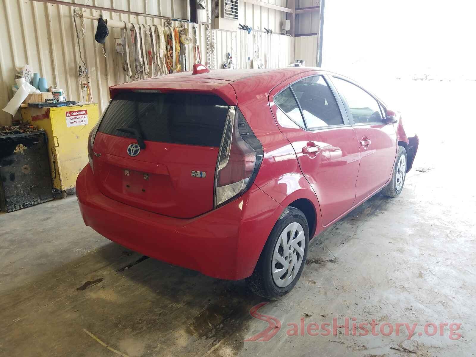 JTDKDTB37G1590871 2016 TOYOTA PRIUS