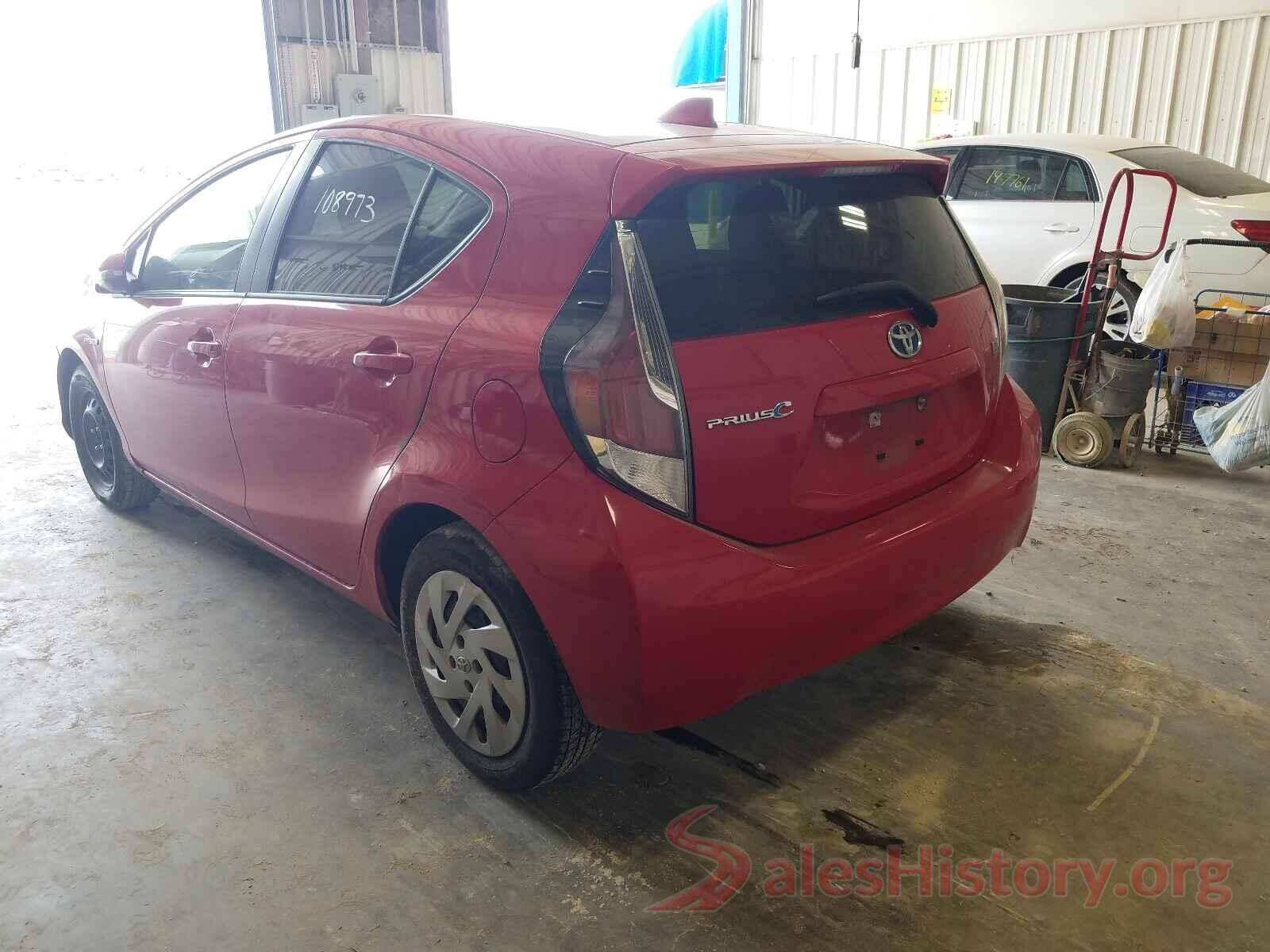 JTDKDTB37G1590871 2016 TOYOTA PRIUS