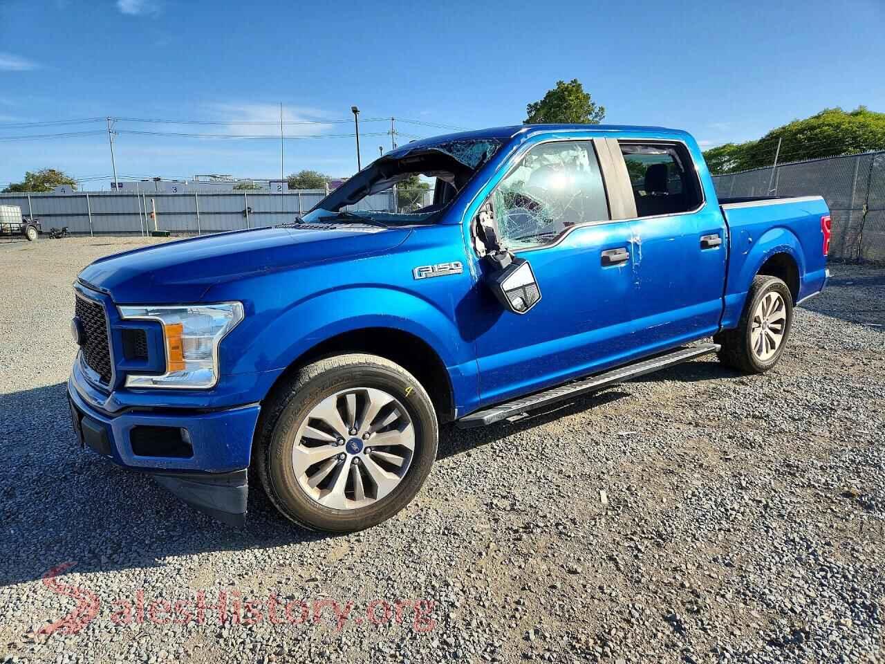 2018 FORD F150 VIN 1FTEW1CP7JFA06752, auction photo