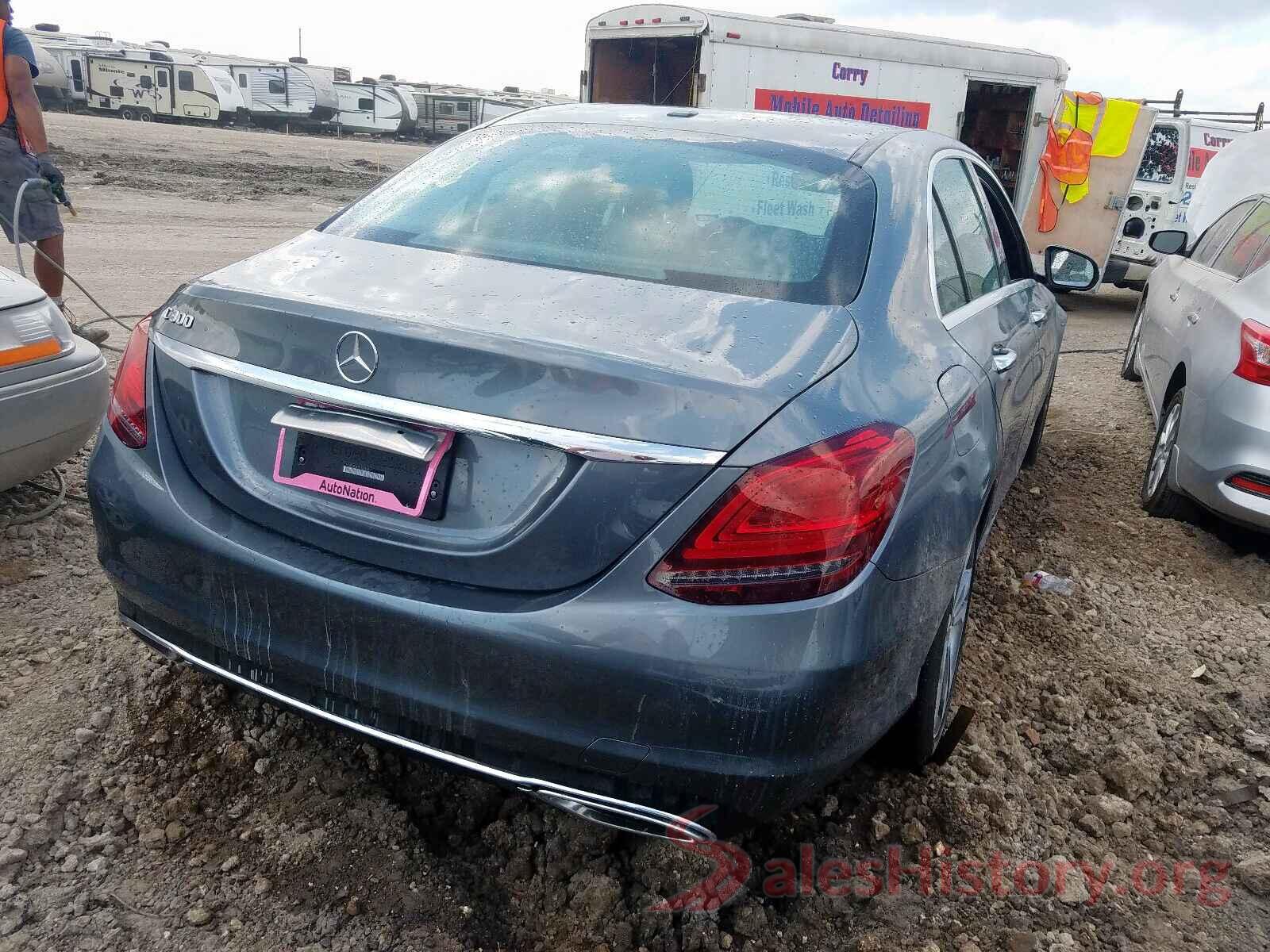 55SWF8DB7KU298651 2019 MERCEDES-BENZ C CLASS