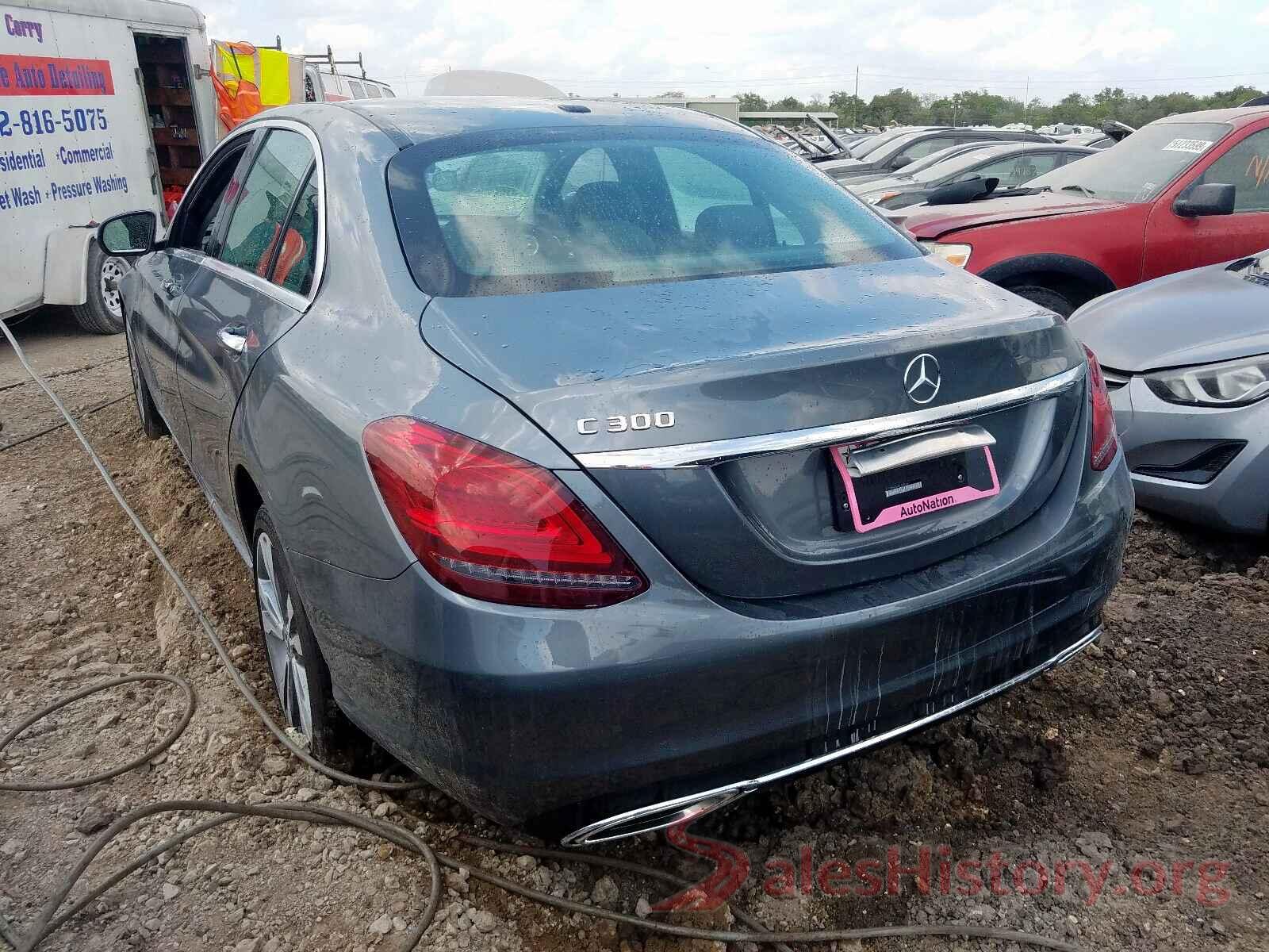 55SWF8DB7KU298651 2019 MERCEDES-BENZ C CLASS