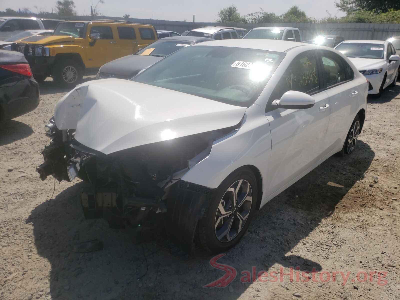 3KPF24AD2LE209085 2020 KIA FORTE