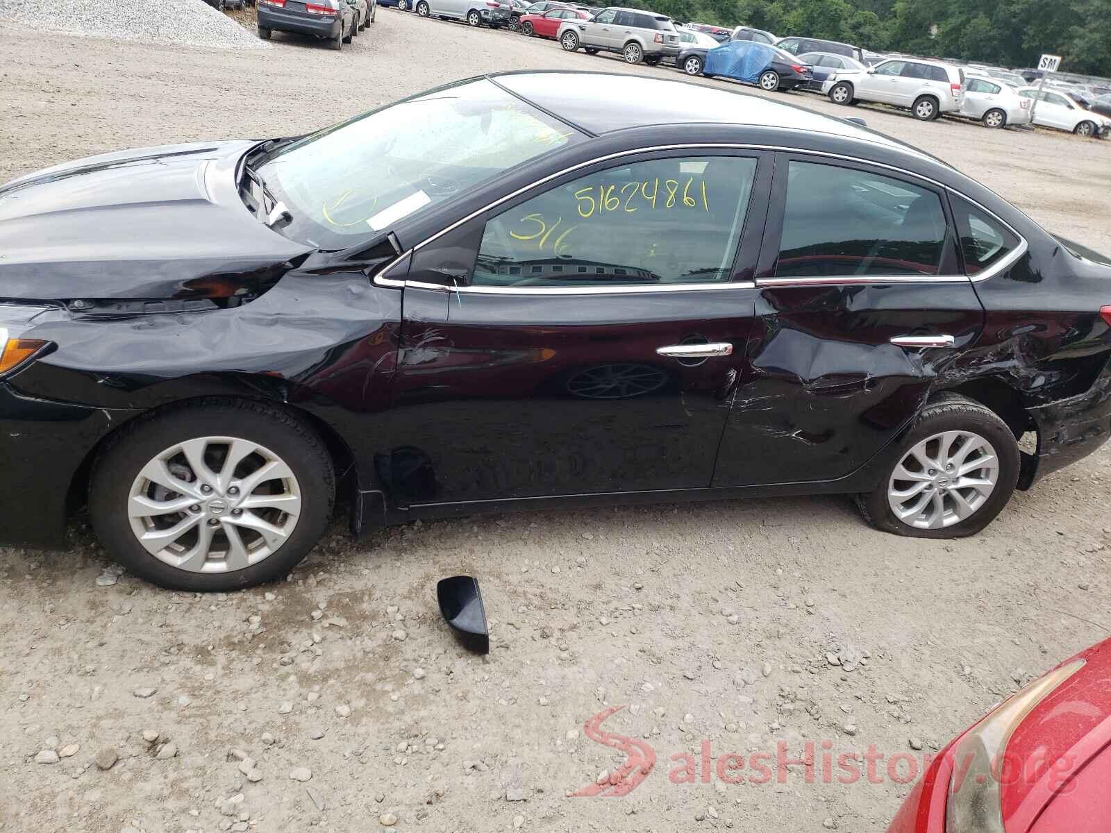 3N1AB7AP4KY390406 2019 NISSAN SENTRA