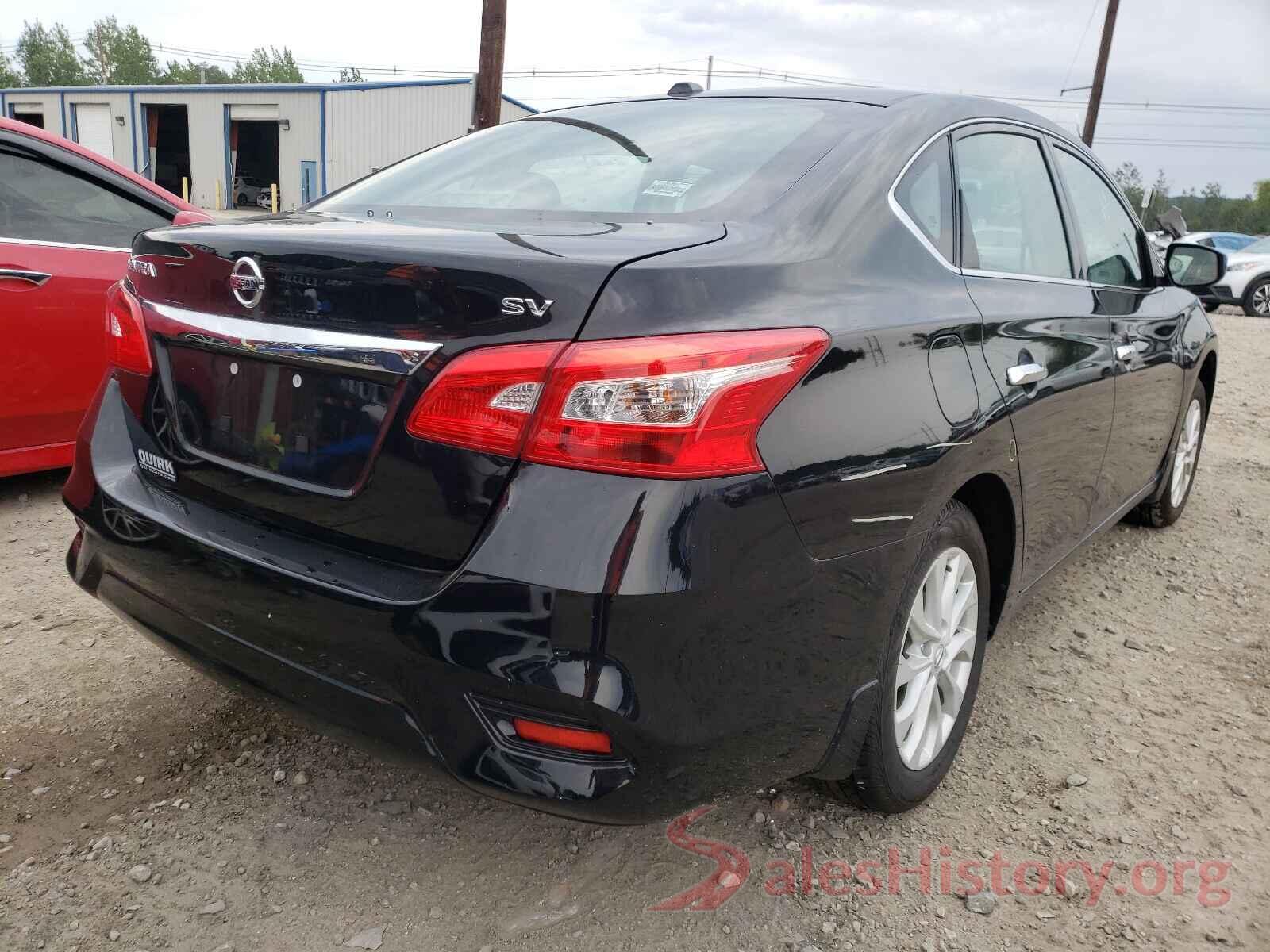 3N1AB7AP4KY390406 2019 NISSAN SENTRA