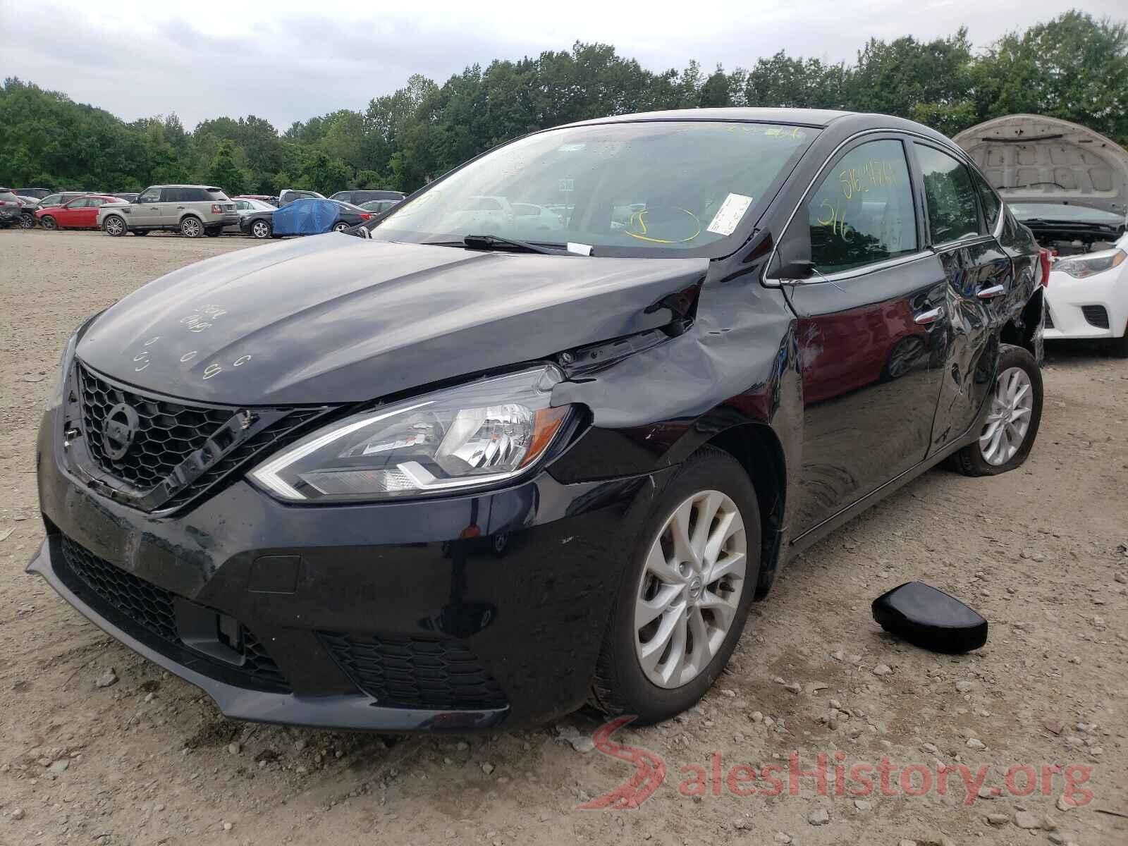 3N1AB7AP4KY390406 2019 NISSAN SENTRA