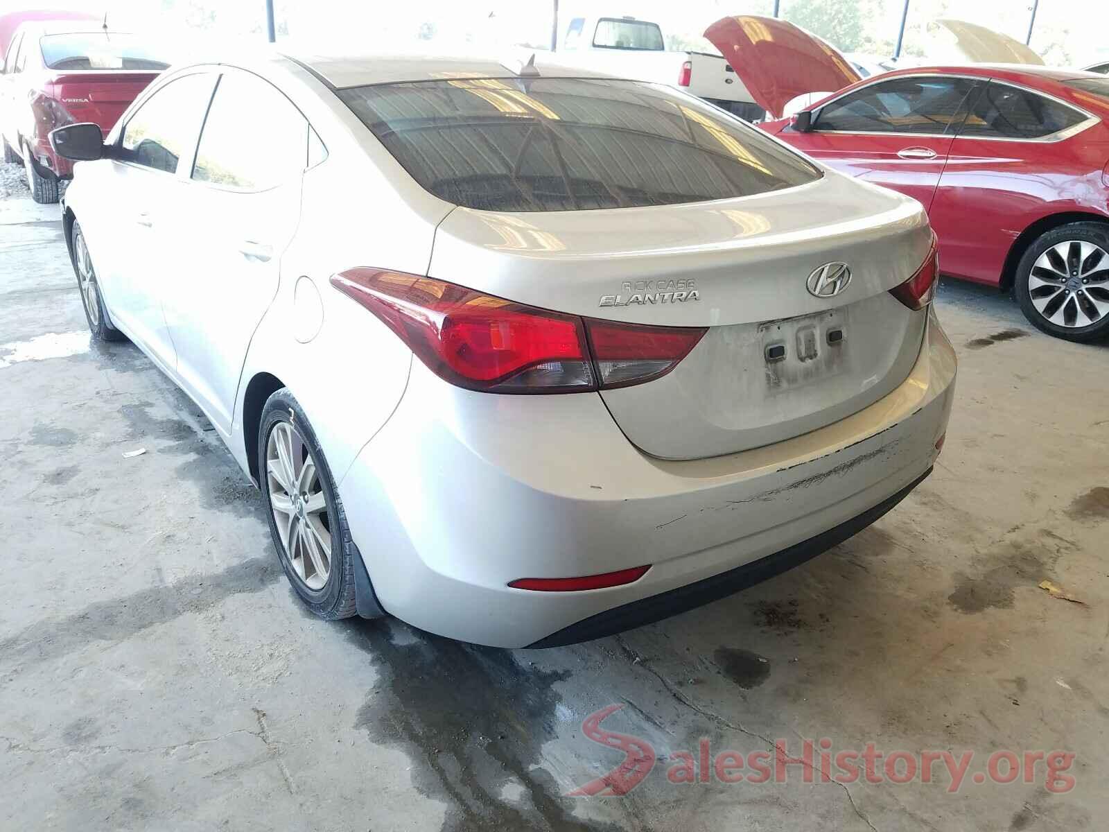 5NPDH4AE7GH729850 2016 HYUNDAI ELANTRA