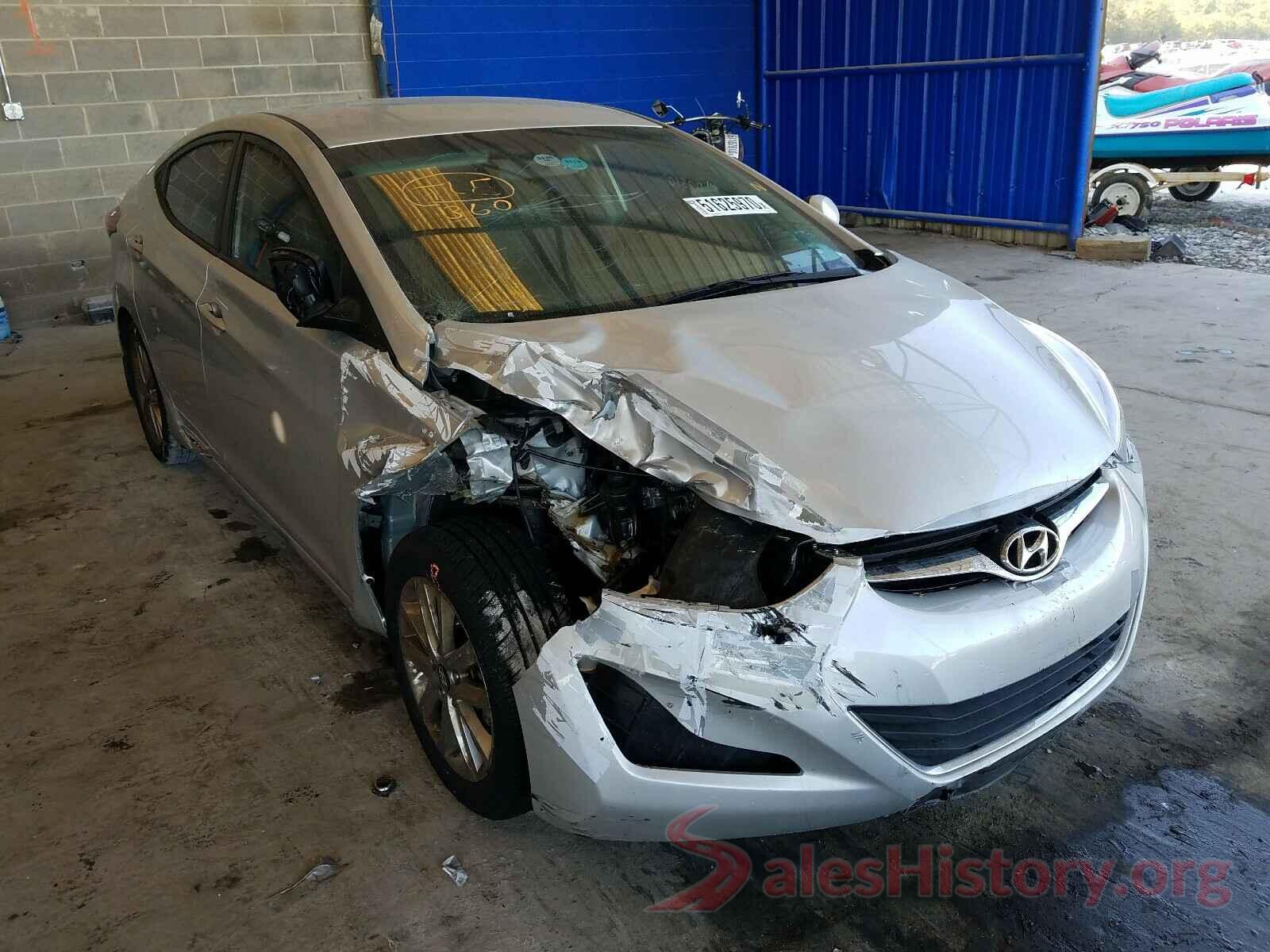 5NPDH4AE7GH729850 2016 HYUNDAI ELANTRA