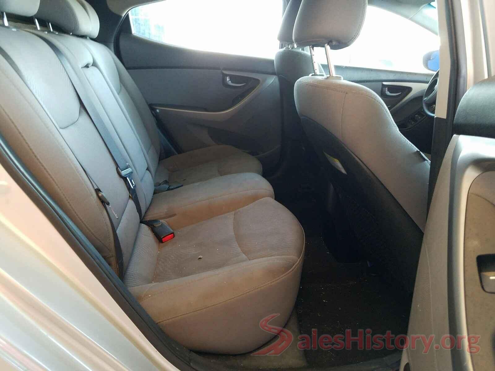 5NPDH4AE7GH729850 2016 HYUNDAI ELANTRA