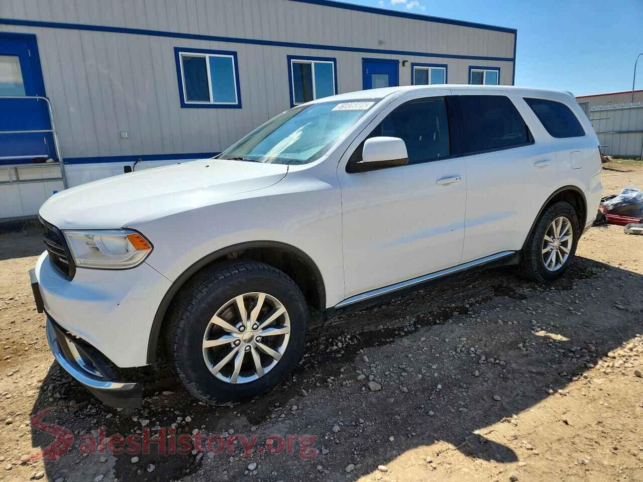 2017 DODGE DURANGO VIN 1C4RDJFG7HC814727, auction photo