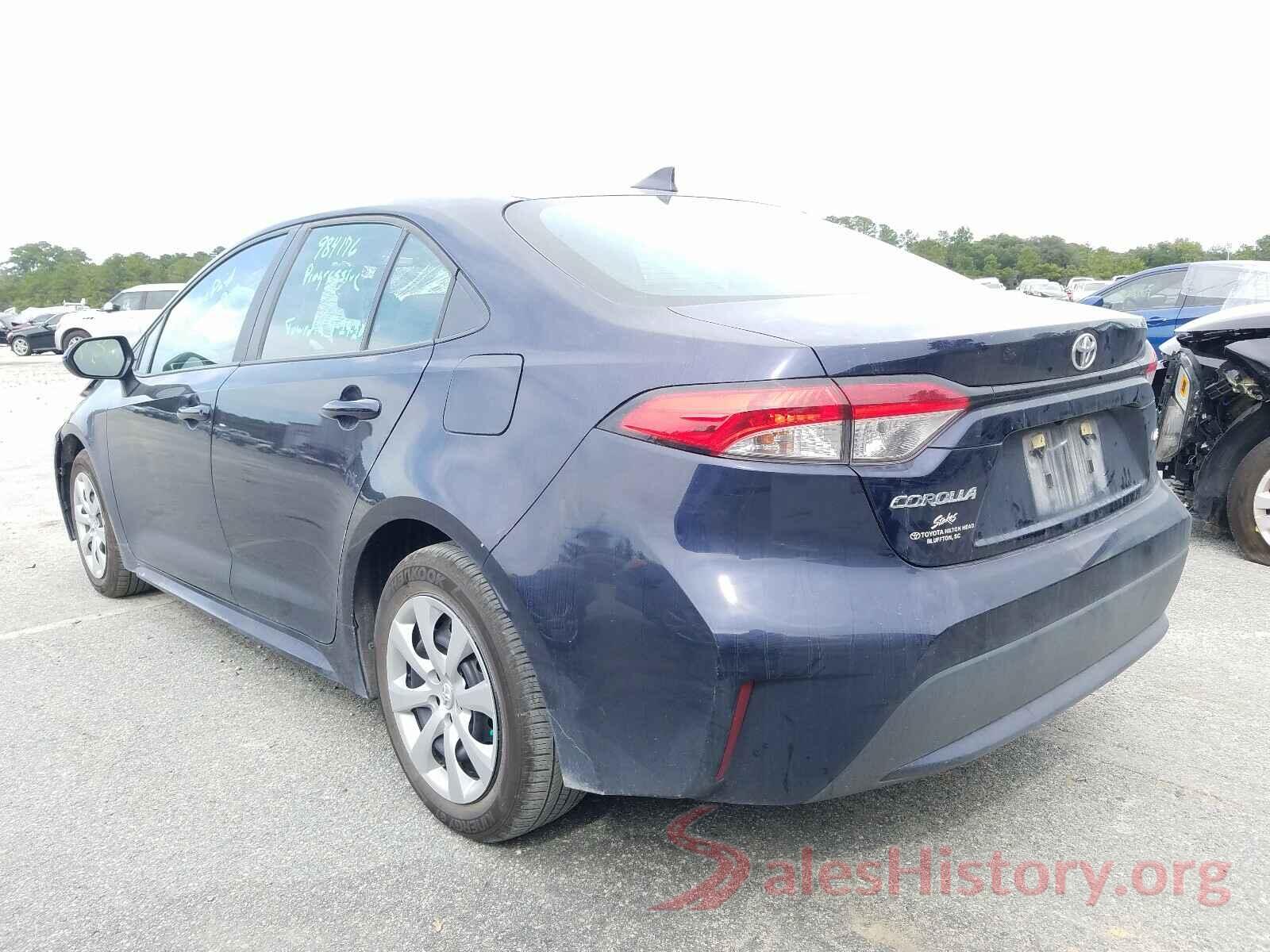 5YFEPRAE4LP081661 2020 TOYOTA COROLLA