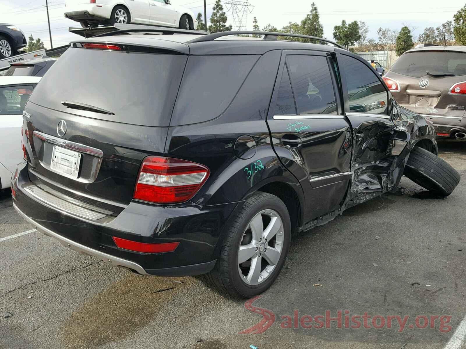 4JGBB5GB5BA640270 2011 MERCEDES-BENZ ML 350