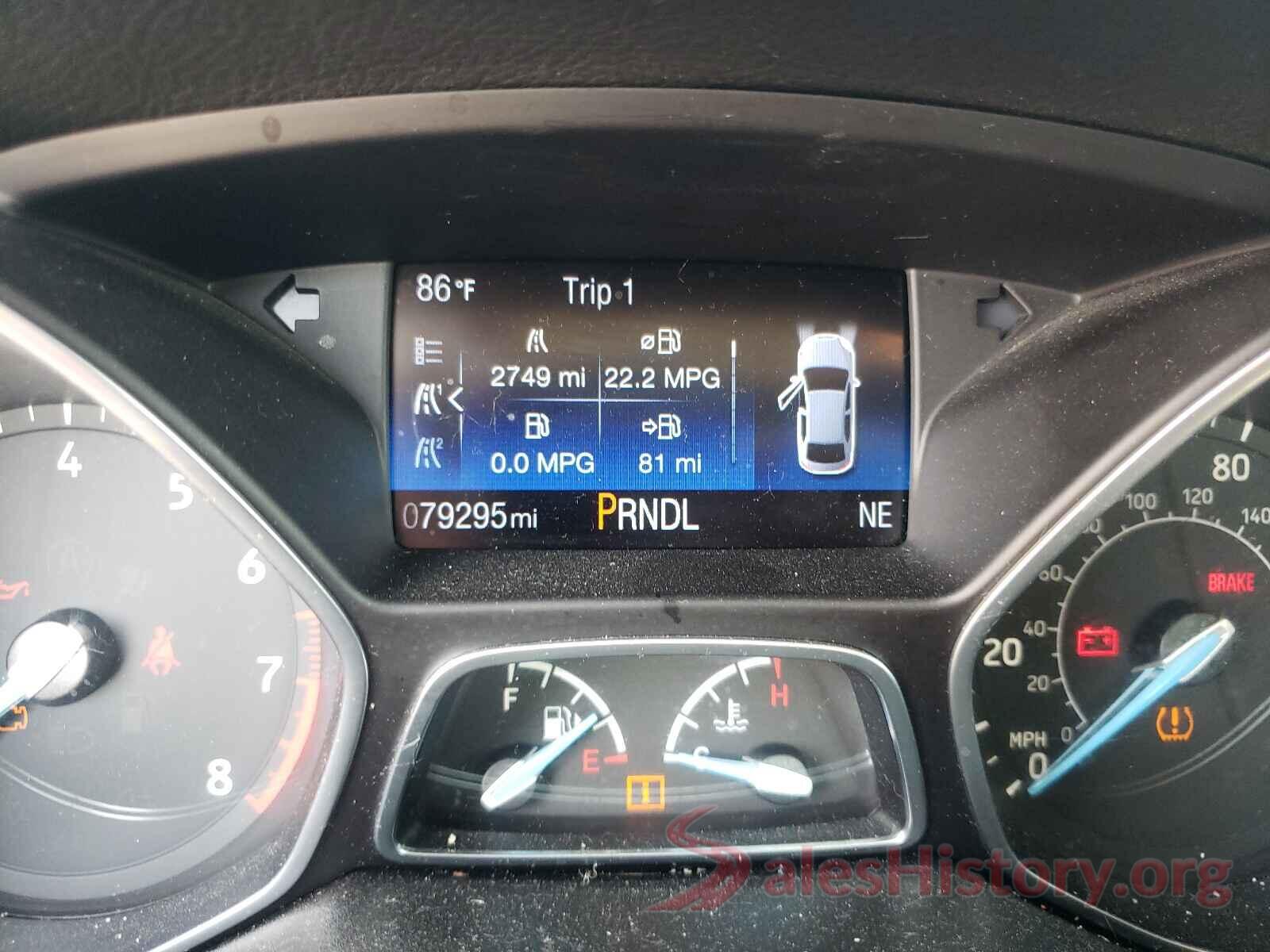 1FADP3F22GL272054 2016 FORD FOCUS