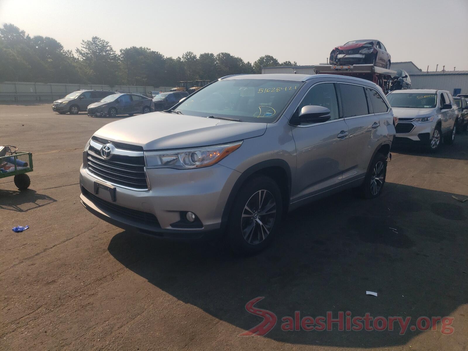 5TDJKRFH5GS237803 2016 TOYOTA HIGHLANDER