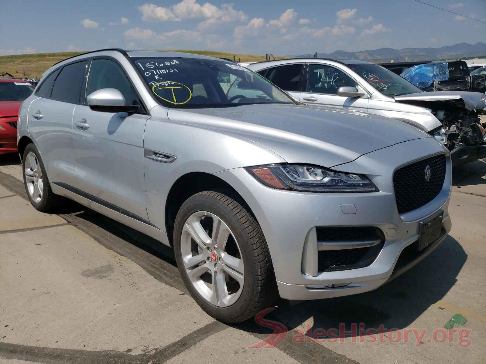 SADCL2FX3JA284194 2018 JAGUAR F-PACE