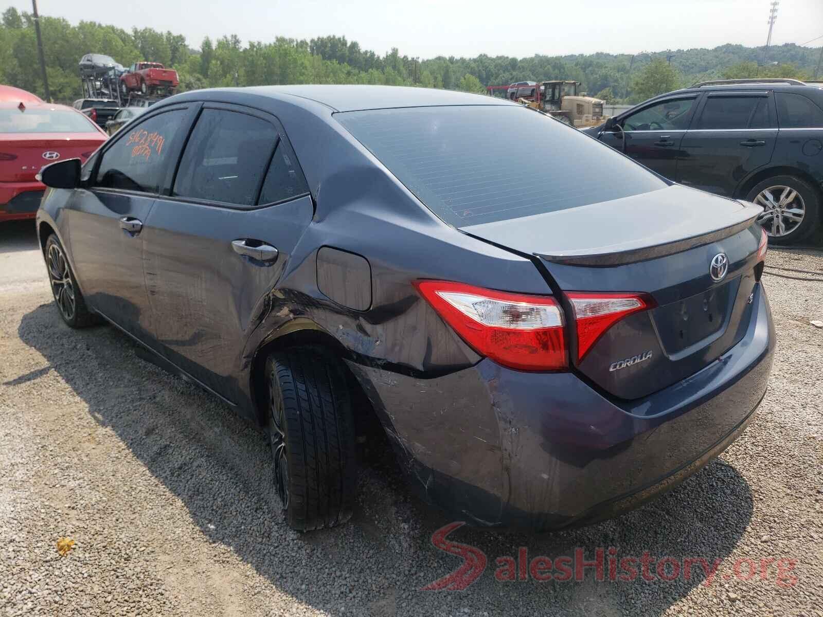 5YFBURHE2GP466126 2016 TOYOTA COROLLA