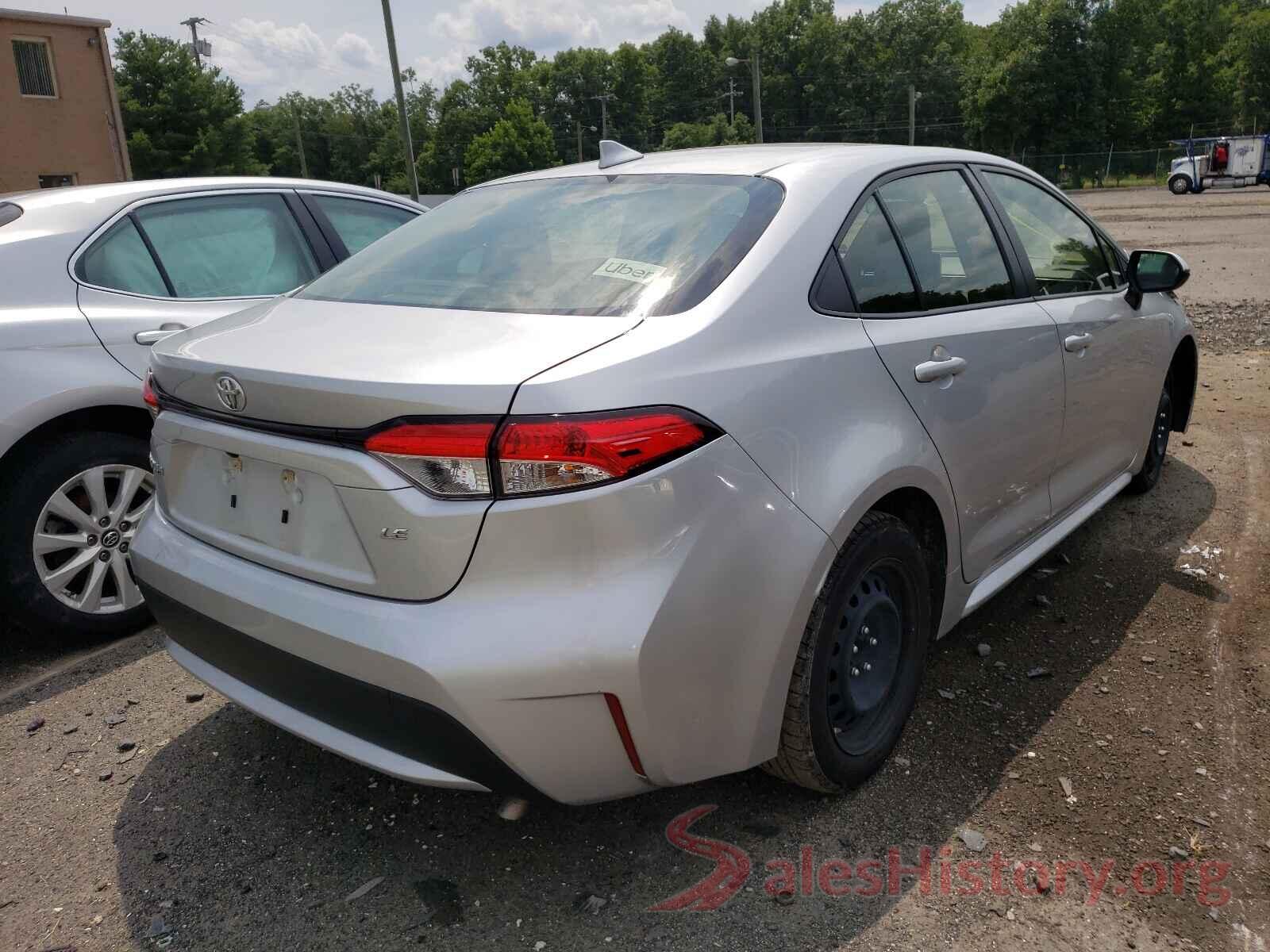 JTDEPRAE9LJ023663 2020 TOYOTA COROLLA