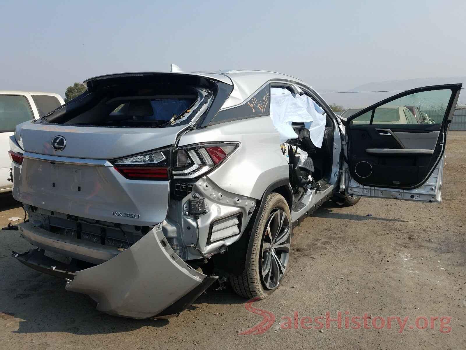 2T2BZMCA8HC110415 2017 LEXUS RX350